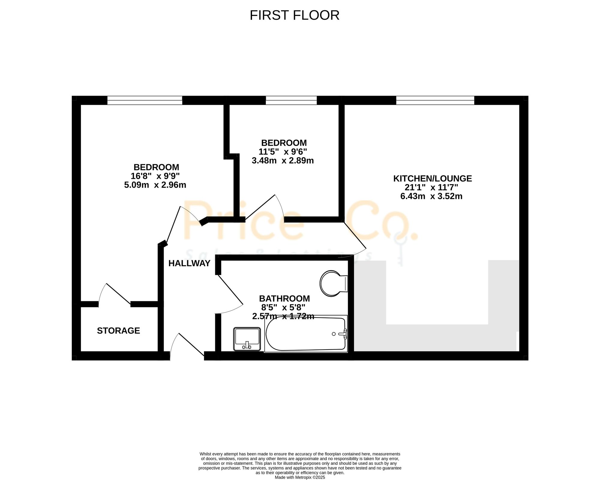6 Heatley Gardens Bolton Road, Bolton floorplan