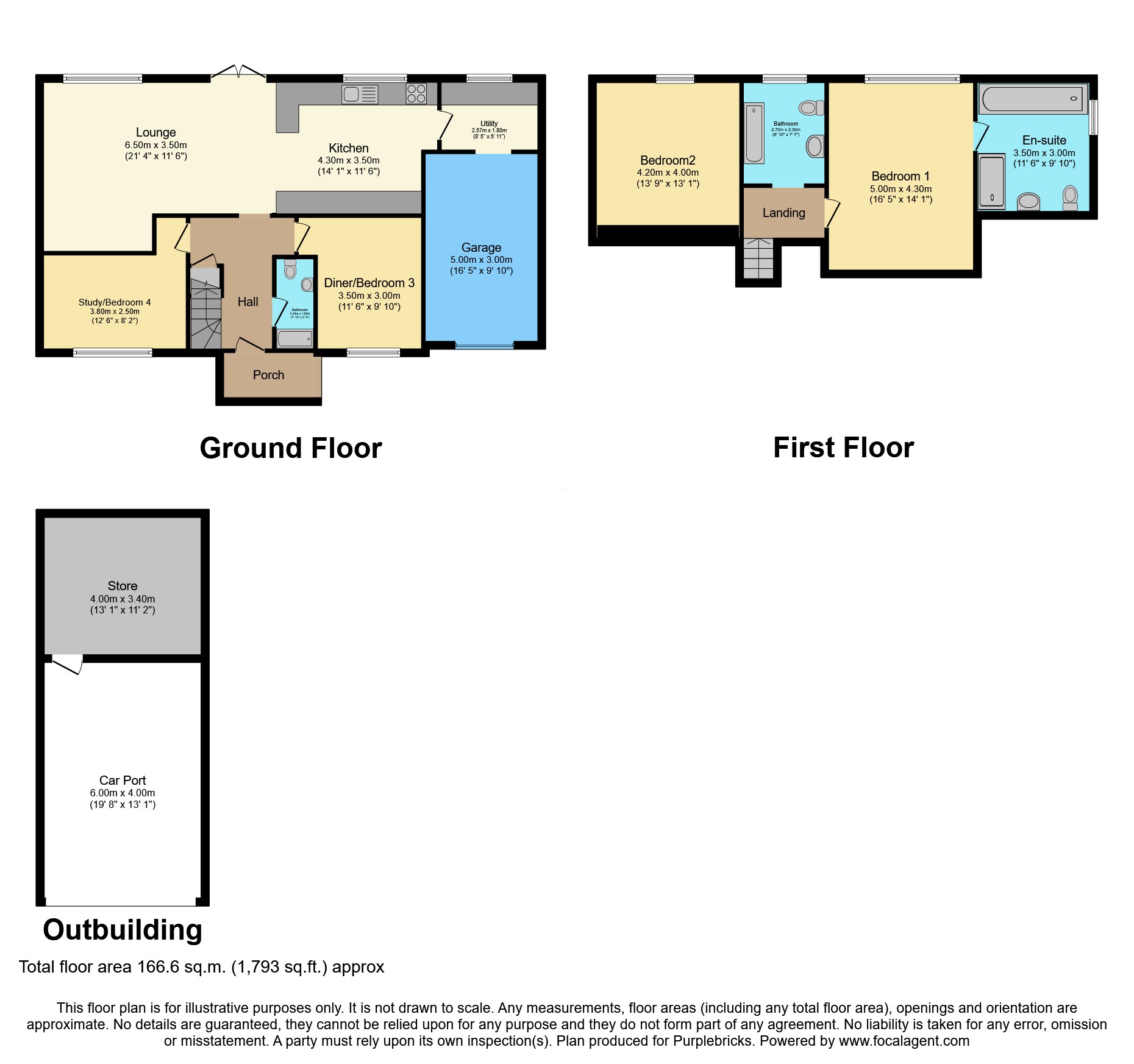 Lamorna, Trevelmond, Liskeard floorplan