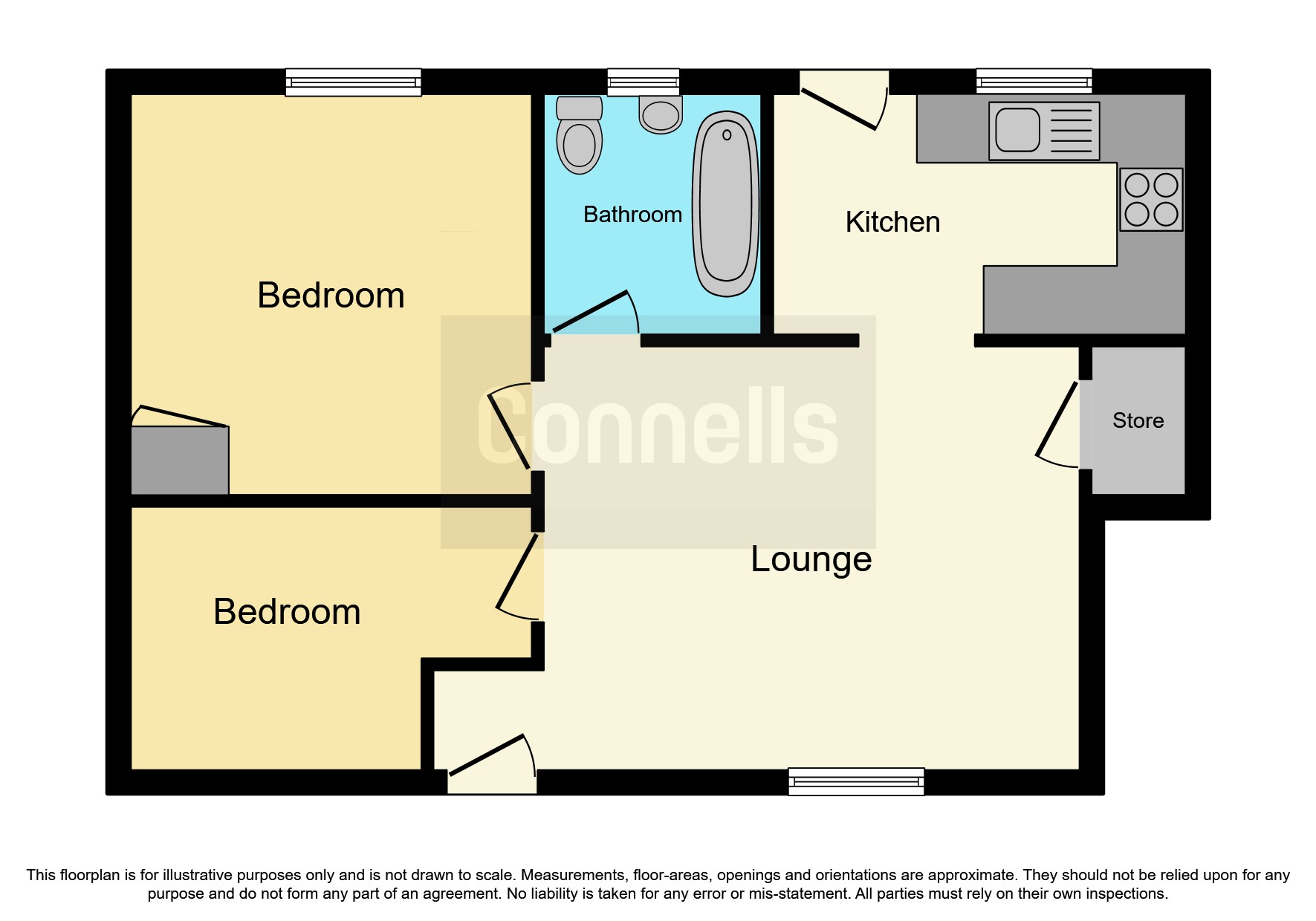 Park View Crescent, Great Baddow, Chelmsford CM2, 2 bedroom property