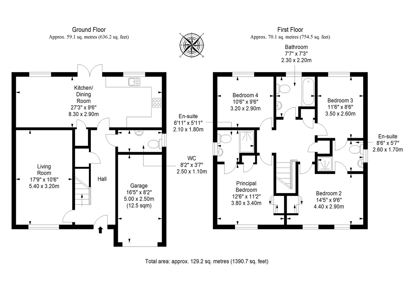 90, Curlew Way, Inverkeithing floorplan