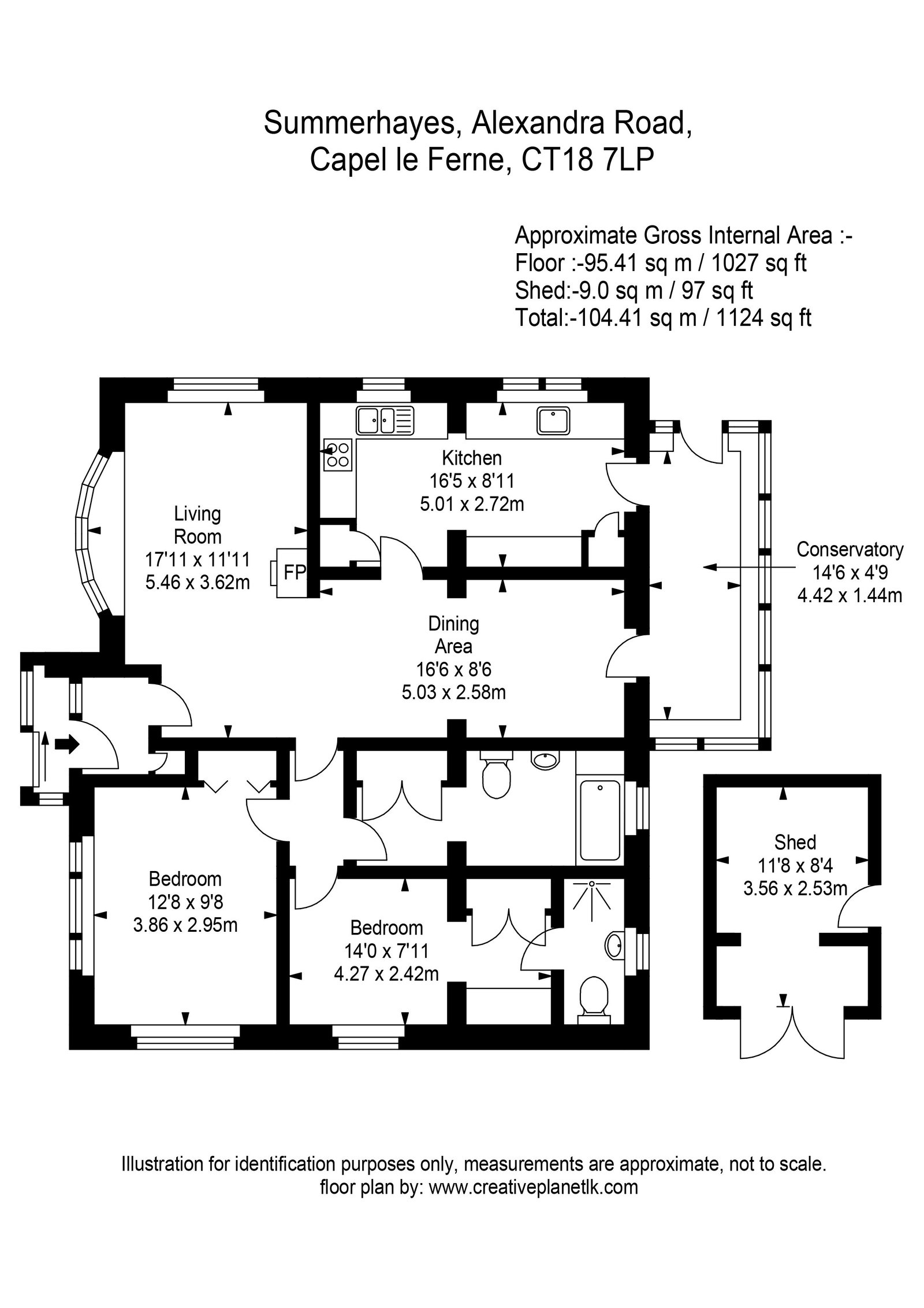 35, Alexandra Road, Folkestone floorplan