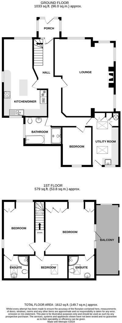 Tregoon, Gweek floorplan