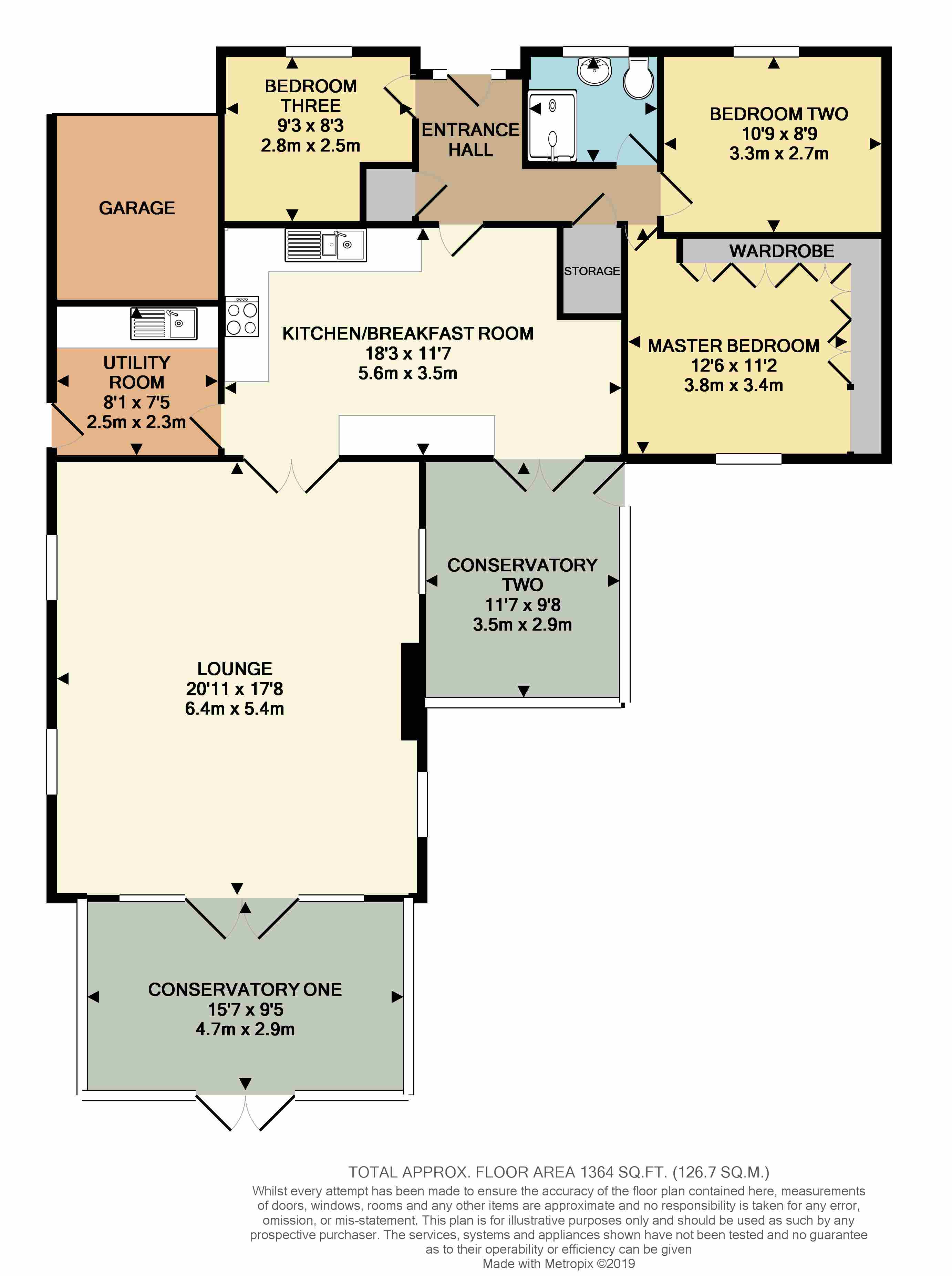 3 Bedrooms Bungalow for sale in Robey Close, Forest Town, Mansfield NG19