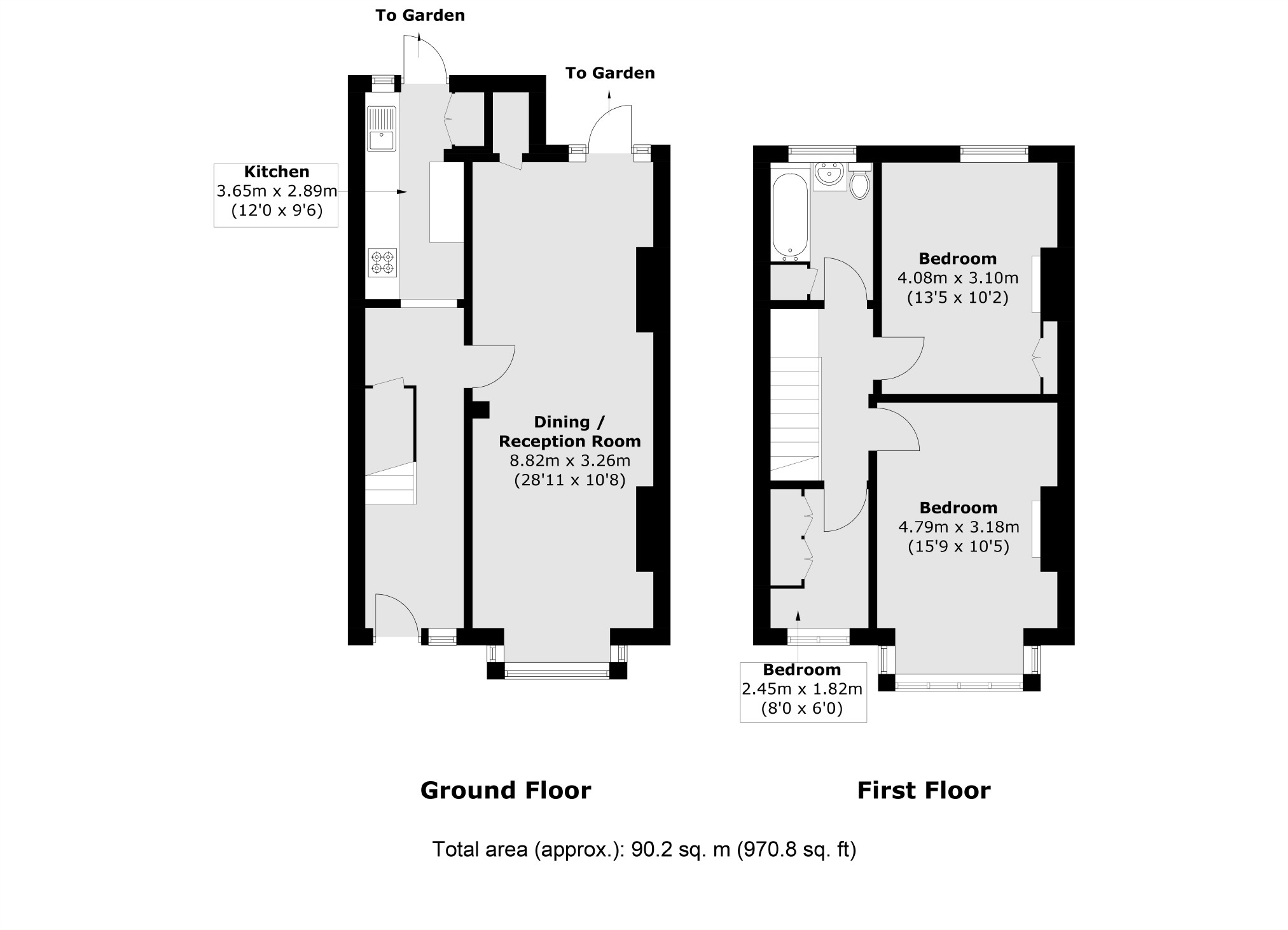 18, Hambledon Road, London floorplan