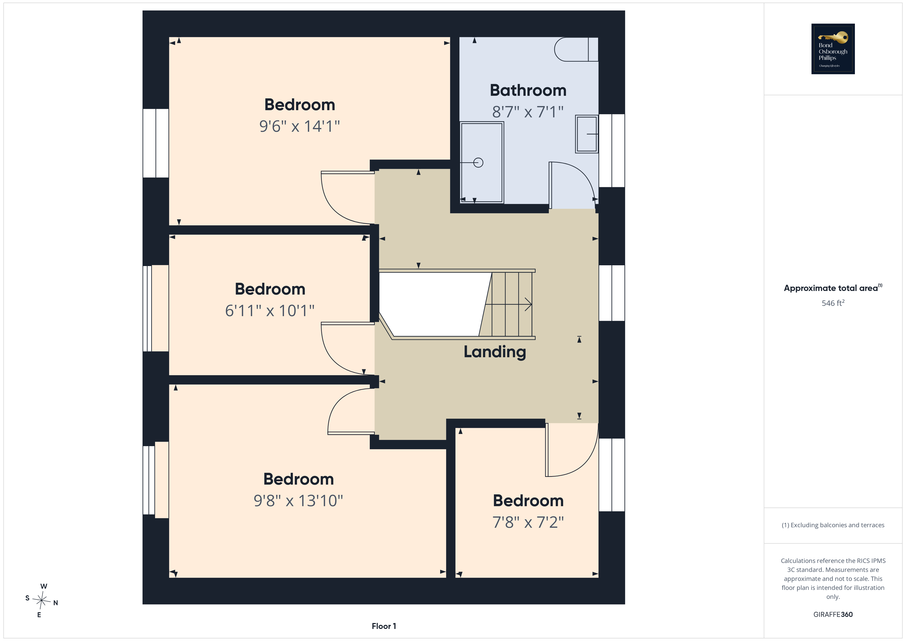 8, Park Place, Winkleigh floorplan