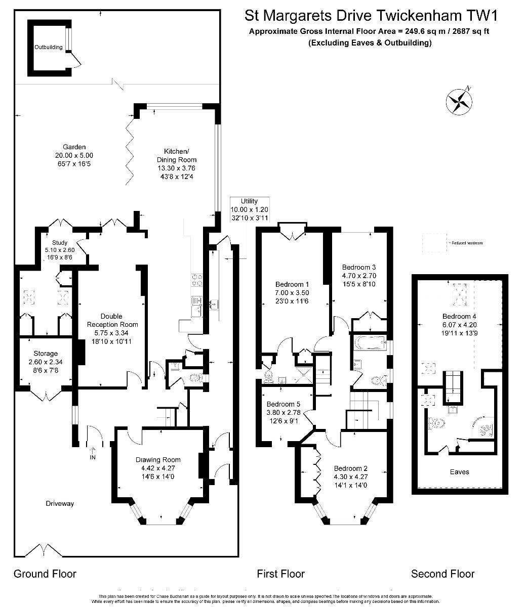 20 St Margarets Drive, St Margarets floorplan