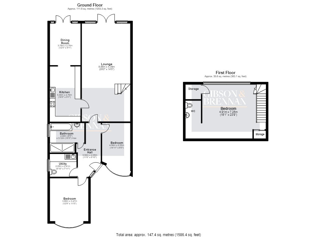 Red Roofs, High Road, Basildon floorplan