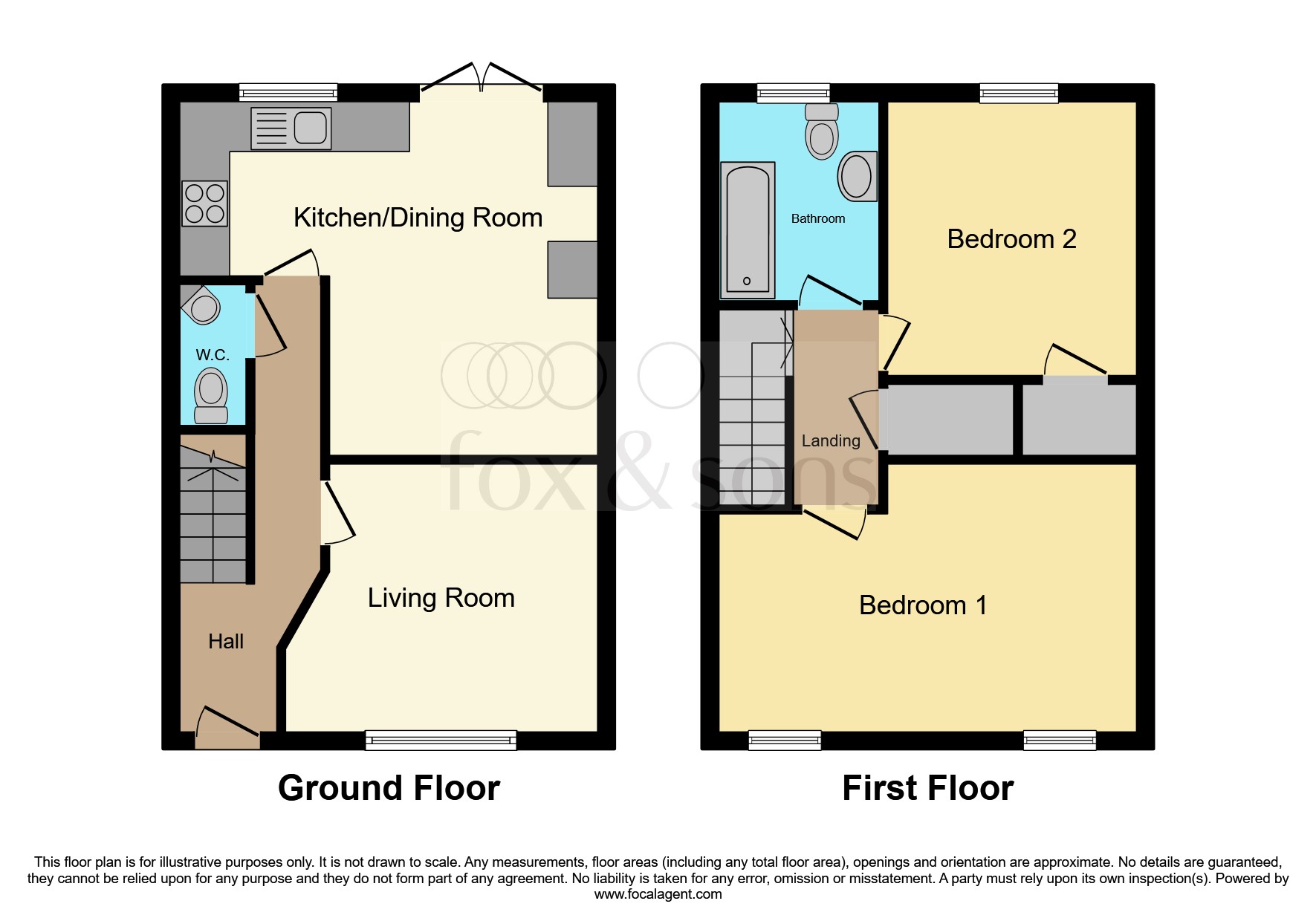 16, Pennsylvania Close, Portland floorplan