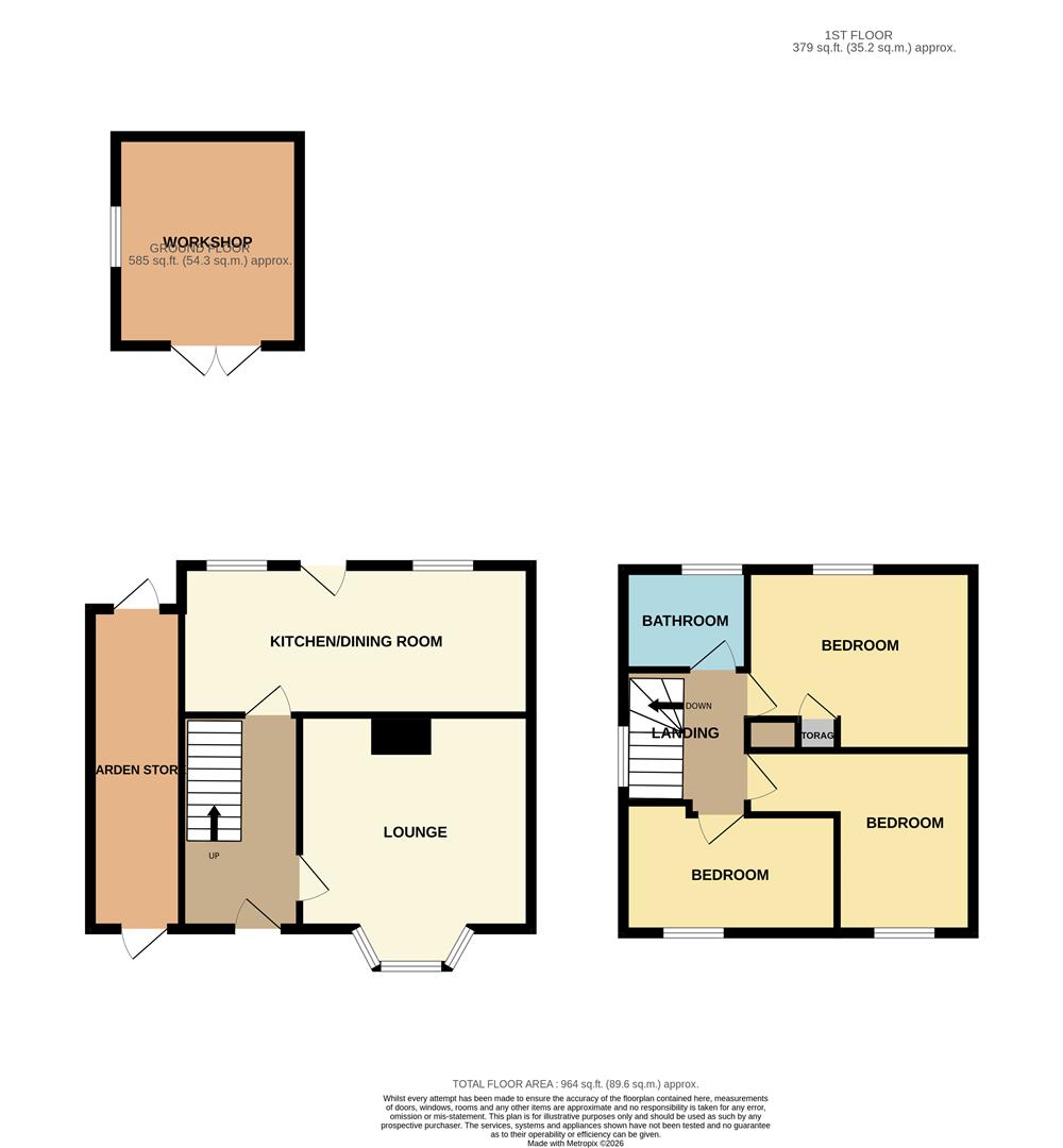 69, Limbrick Lane, Worthing floorplan