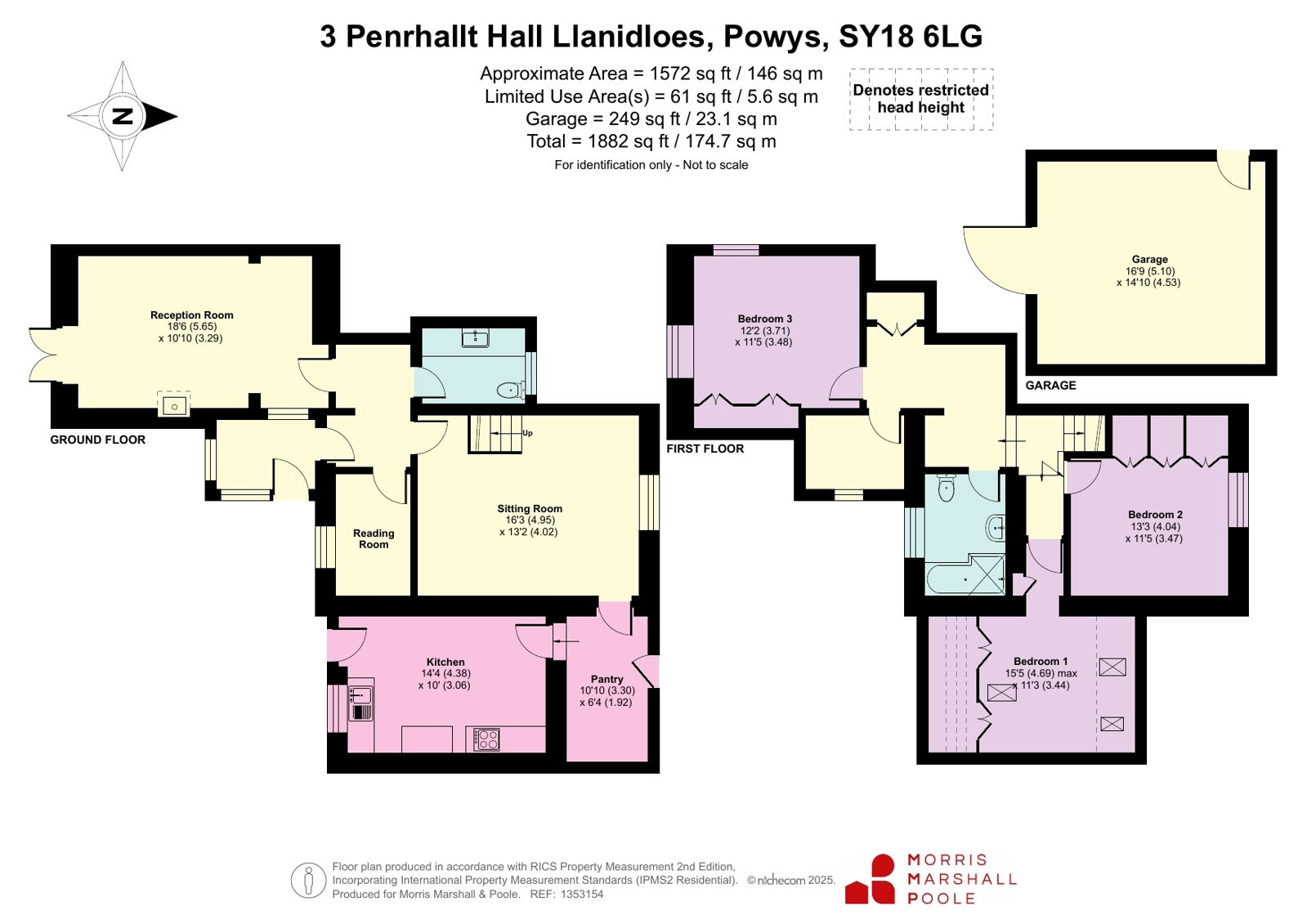 3, Penrhallt Hall, Powys floorplan