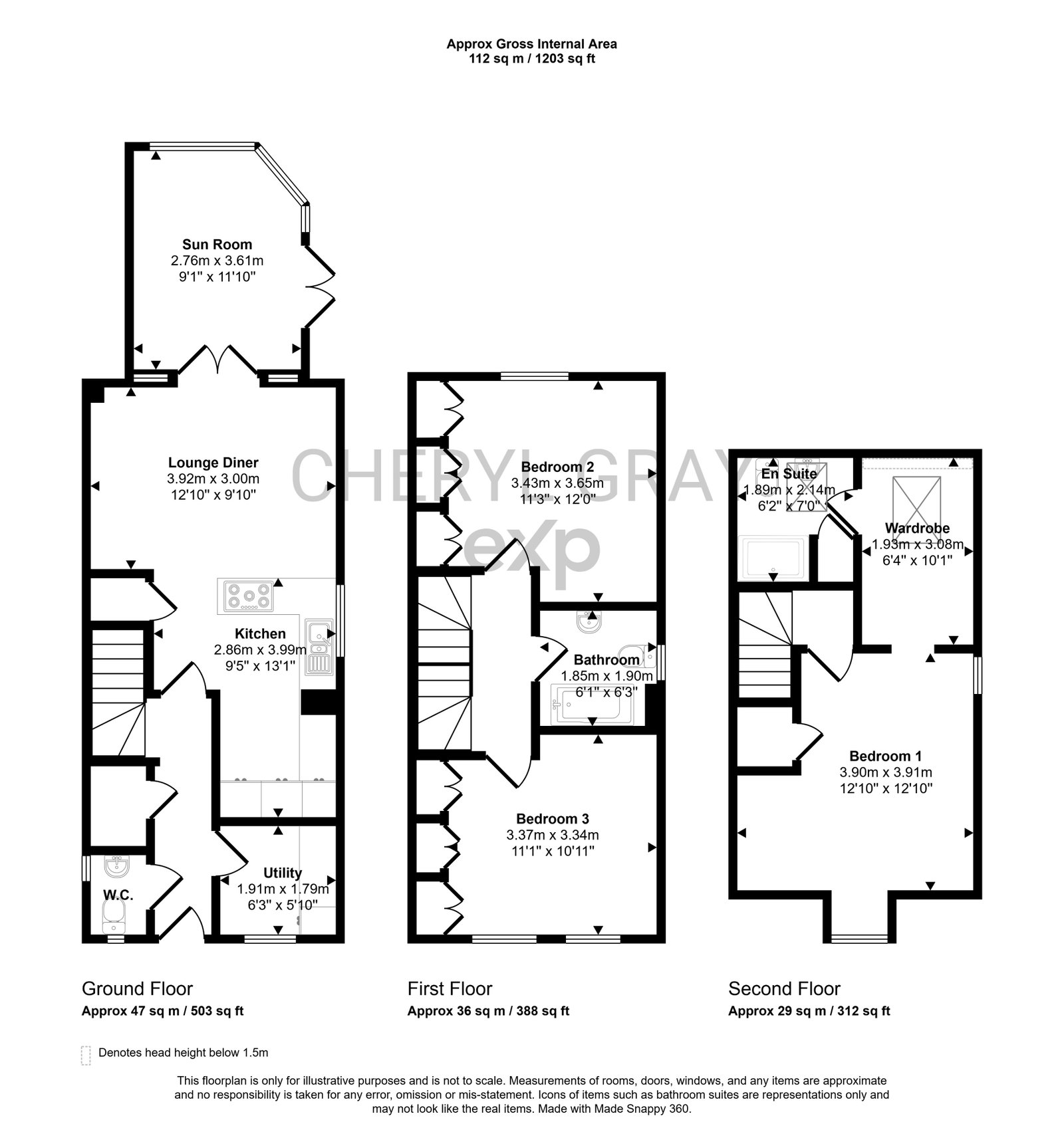 3, Watson Drive, Beverley floorplan