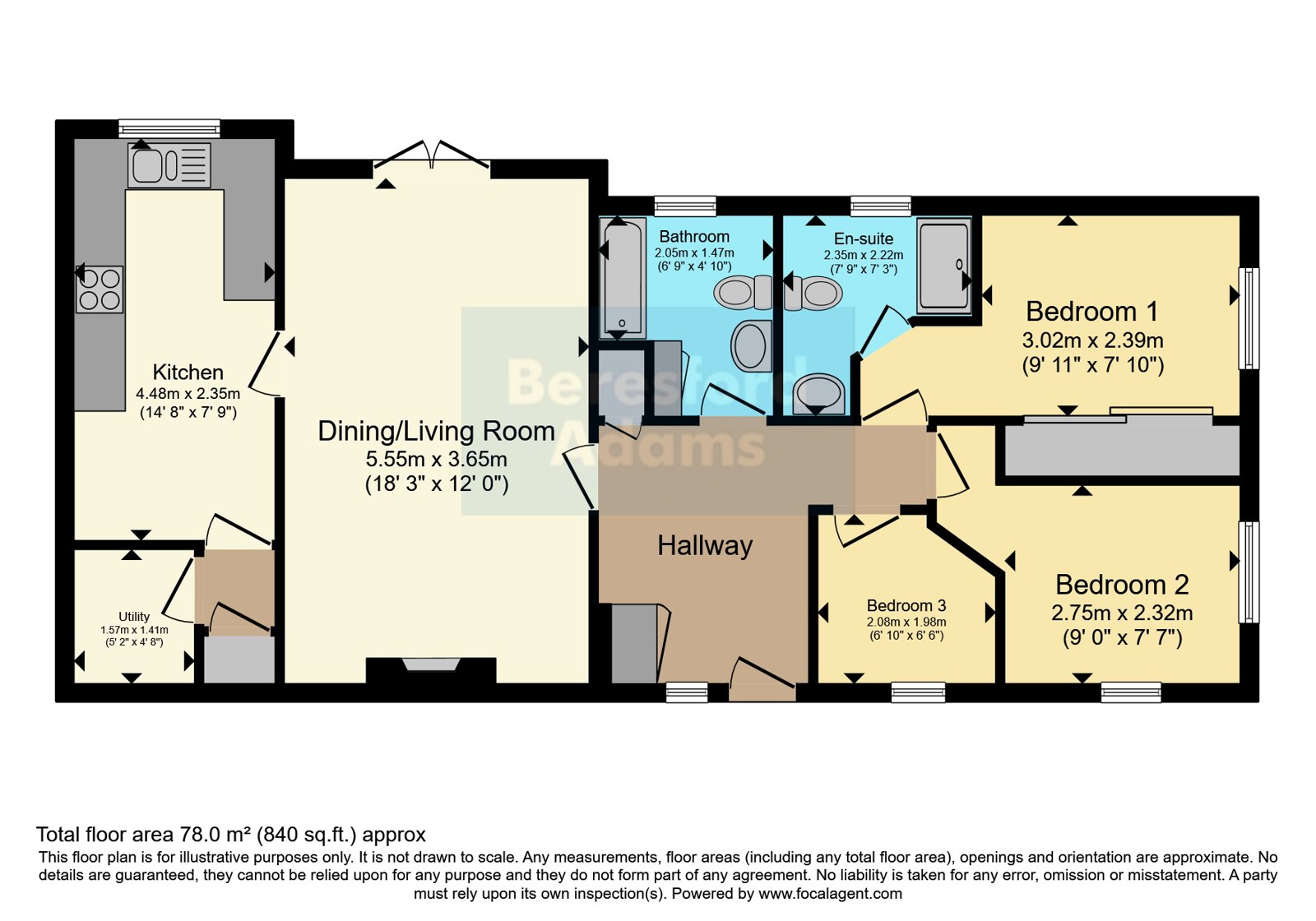 Caer Ffynnon,, Waunfawr, Gwynedd floorplan