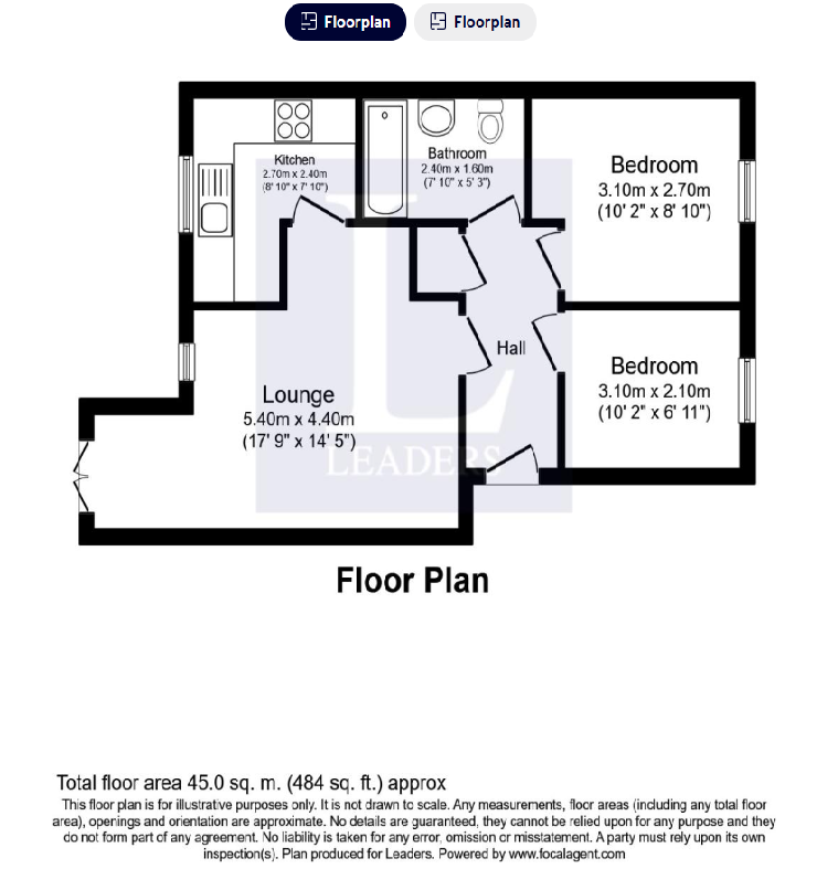 59, Parkinson Drive, Essex floorplan
