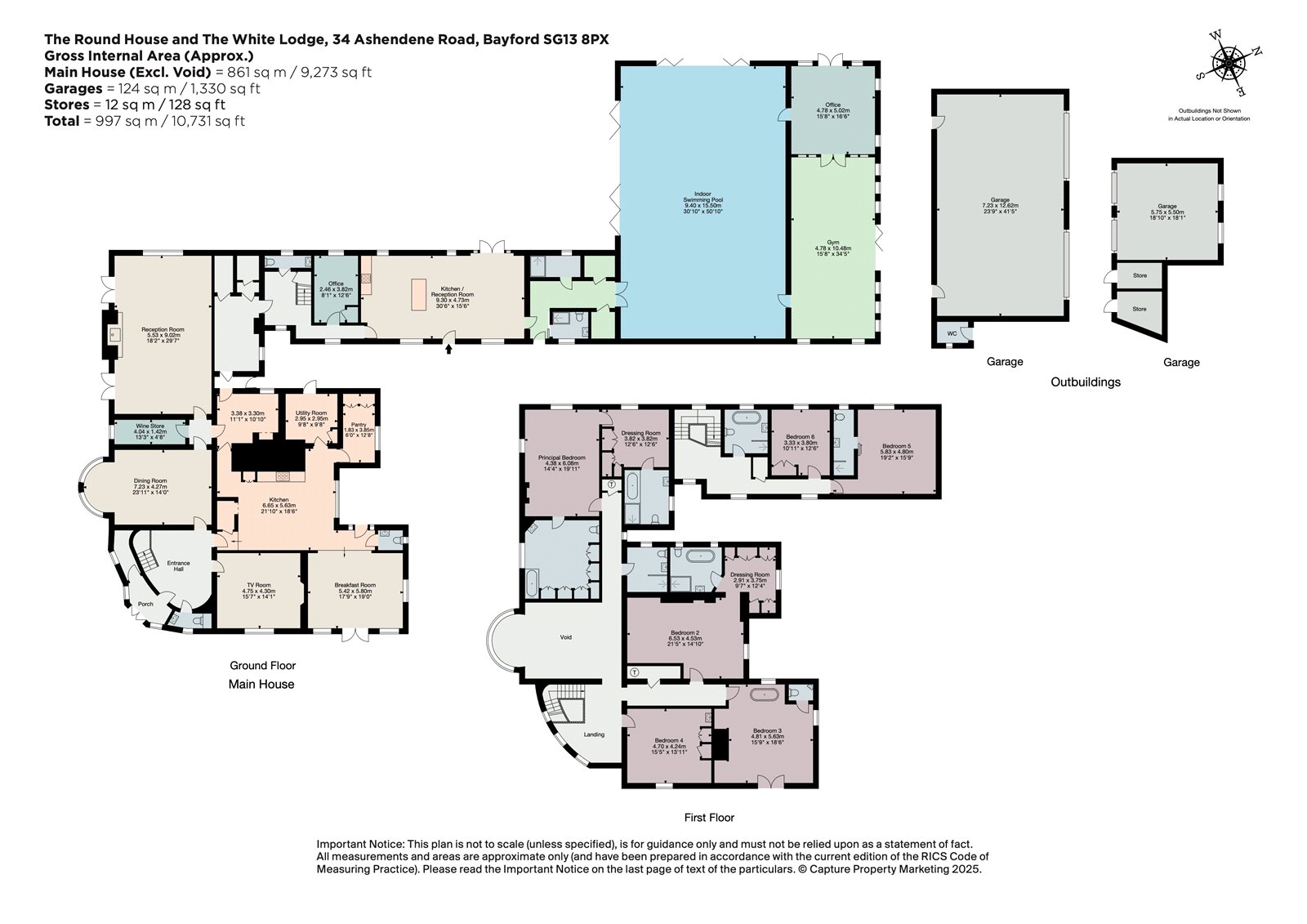 The Round House, 34, Ashendene Road, Bayford floorplan