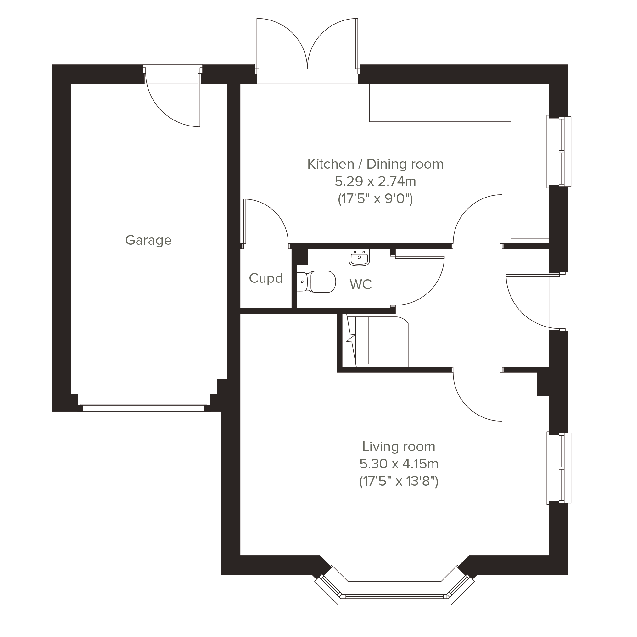 314, Ingleborough Drive, Harrogate floorplan