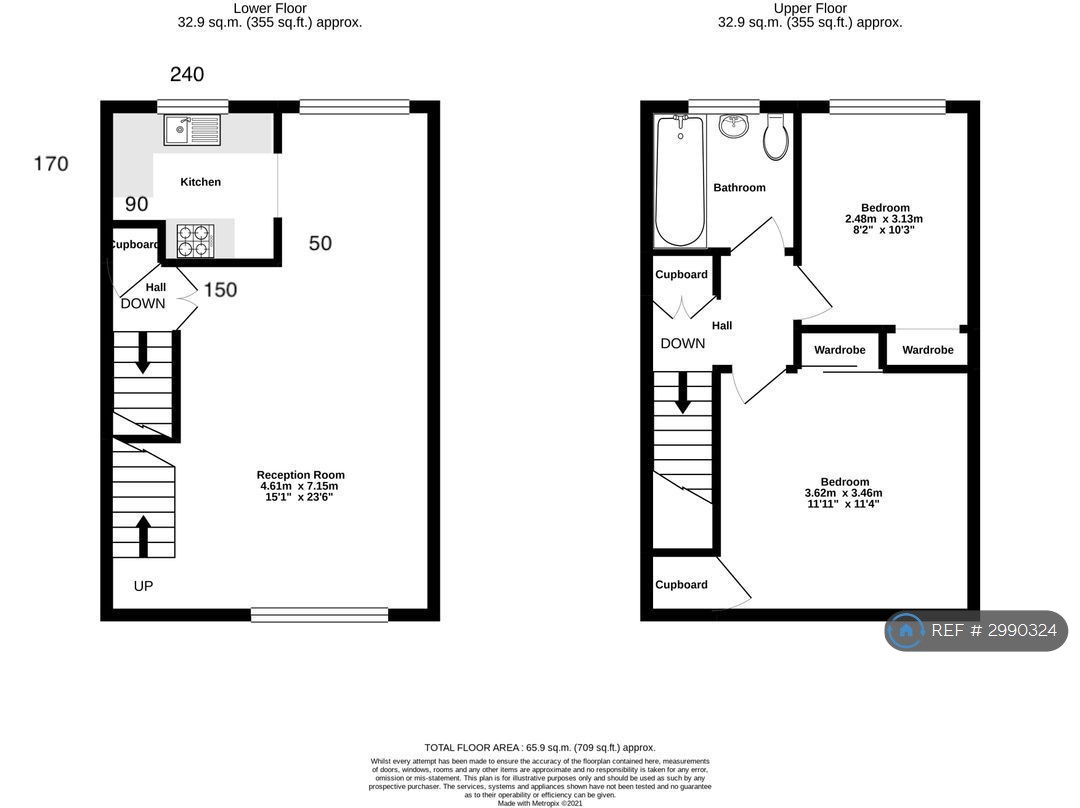 B Percy Road, Hampton floorplan