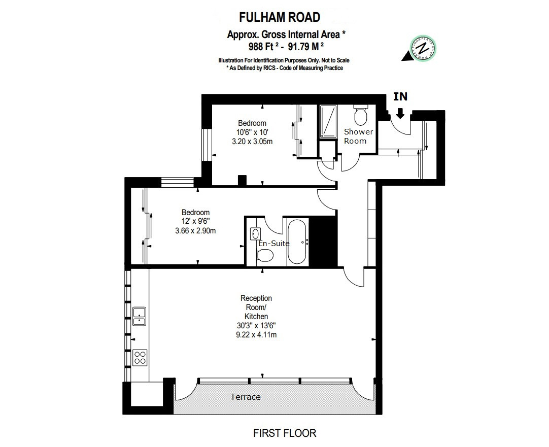 Fulham Road, South Kensington floorplan