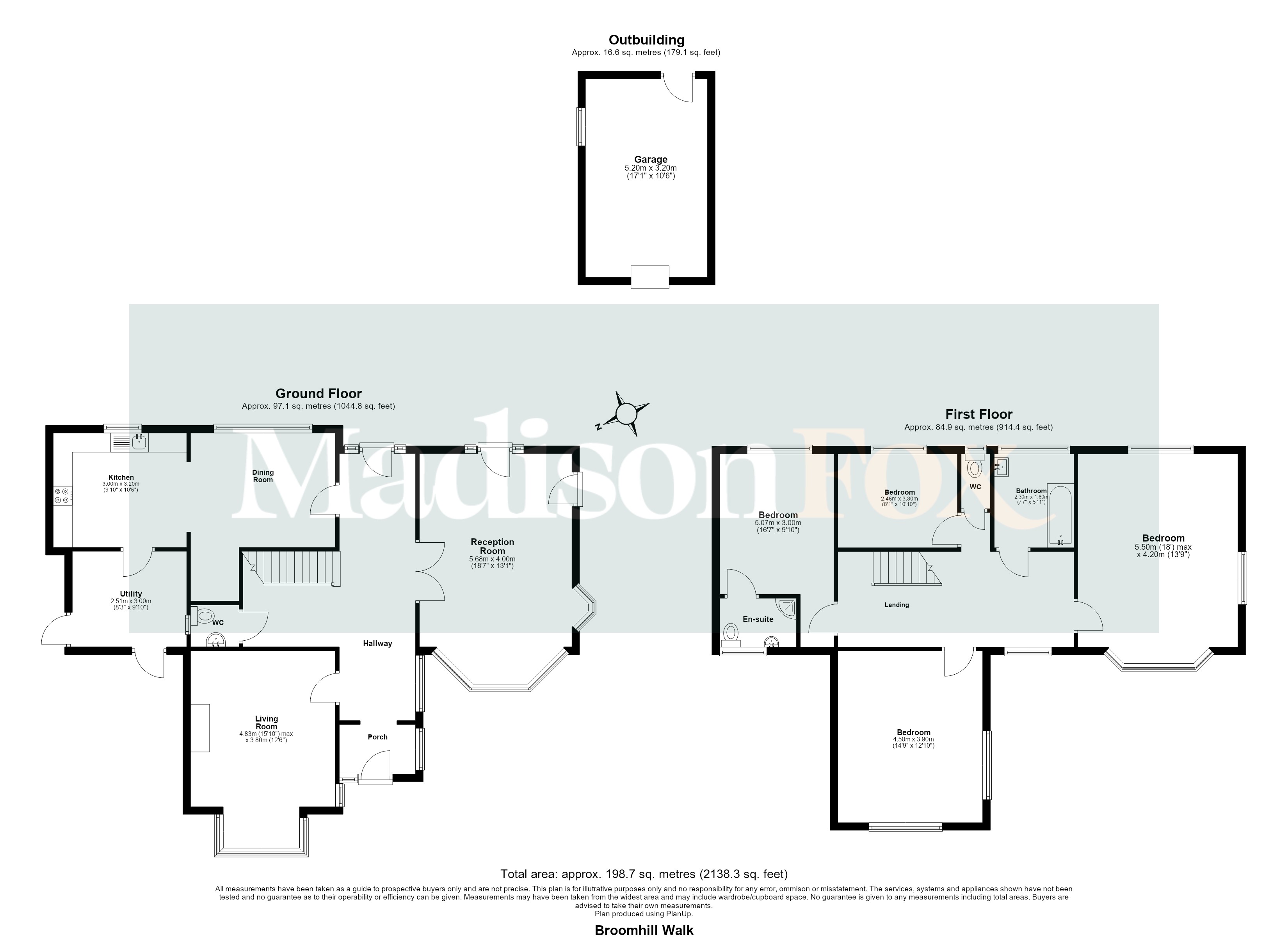 6, Broomhill Walk, Woodford Green floorplan