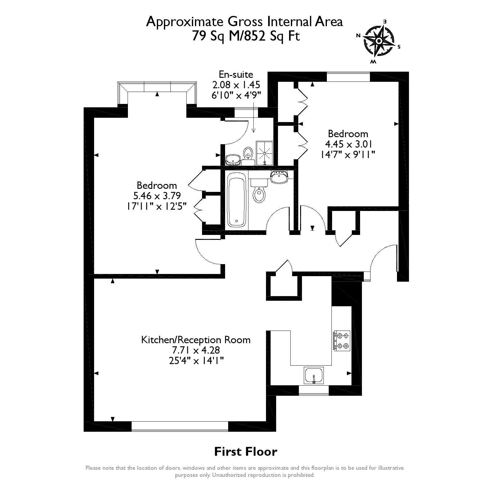 2 Bedrooms Flat to rent in Edgeborough Court, Upper Edgeborough Road, Guildford GU1