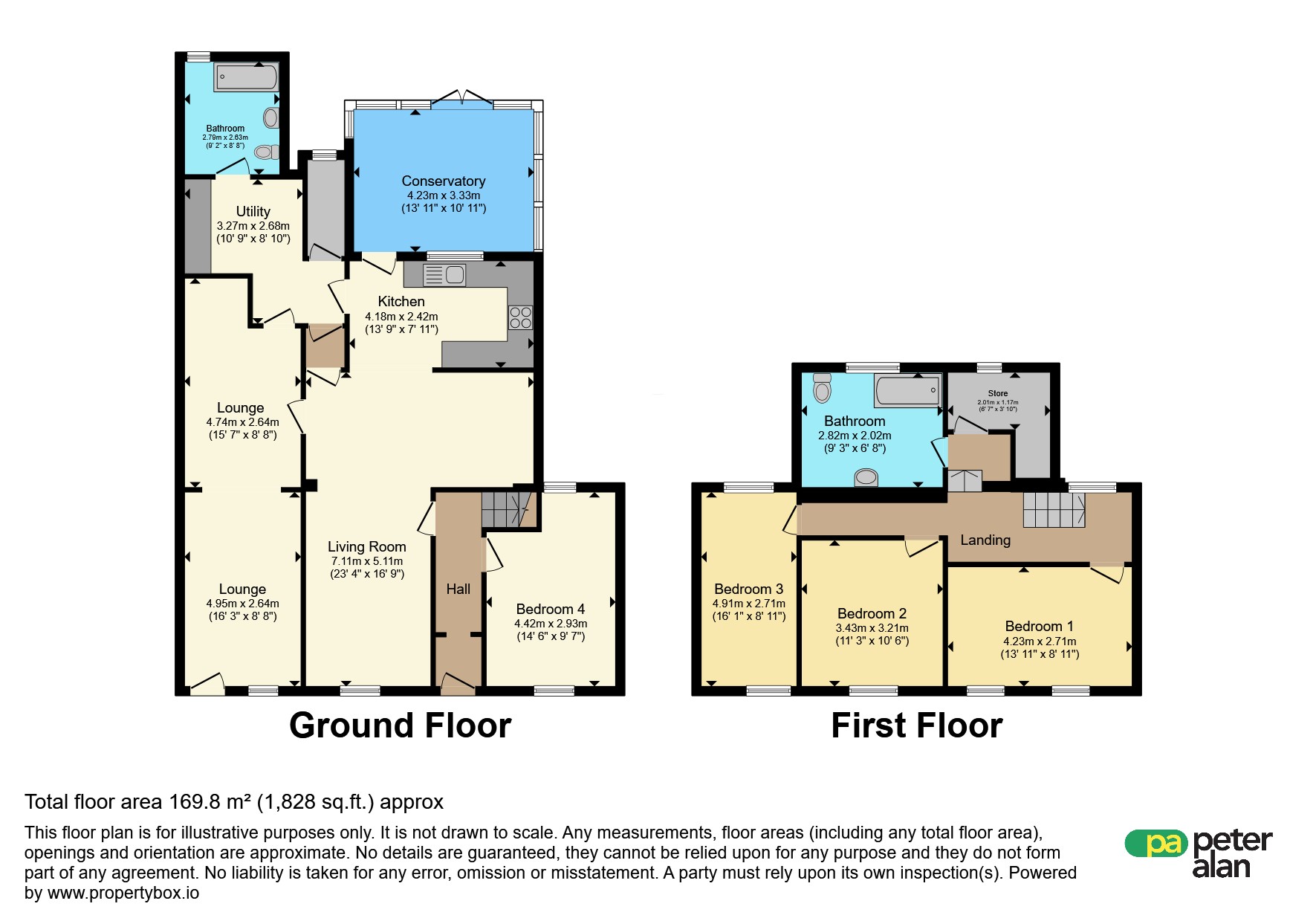 45, Gwilym Road, Swansea floorplan