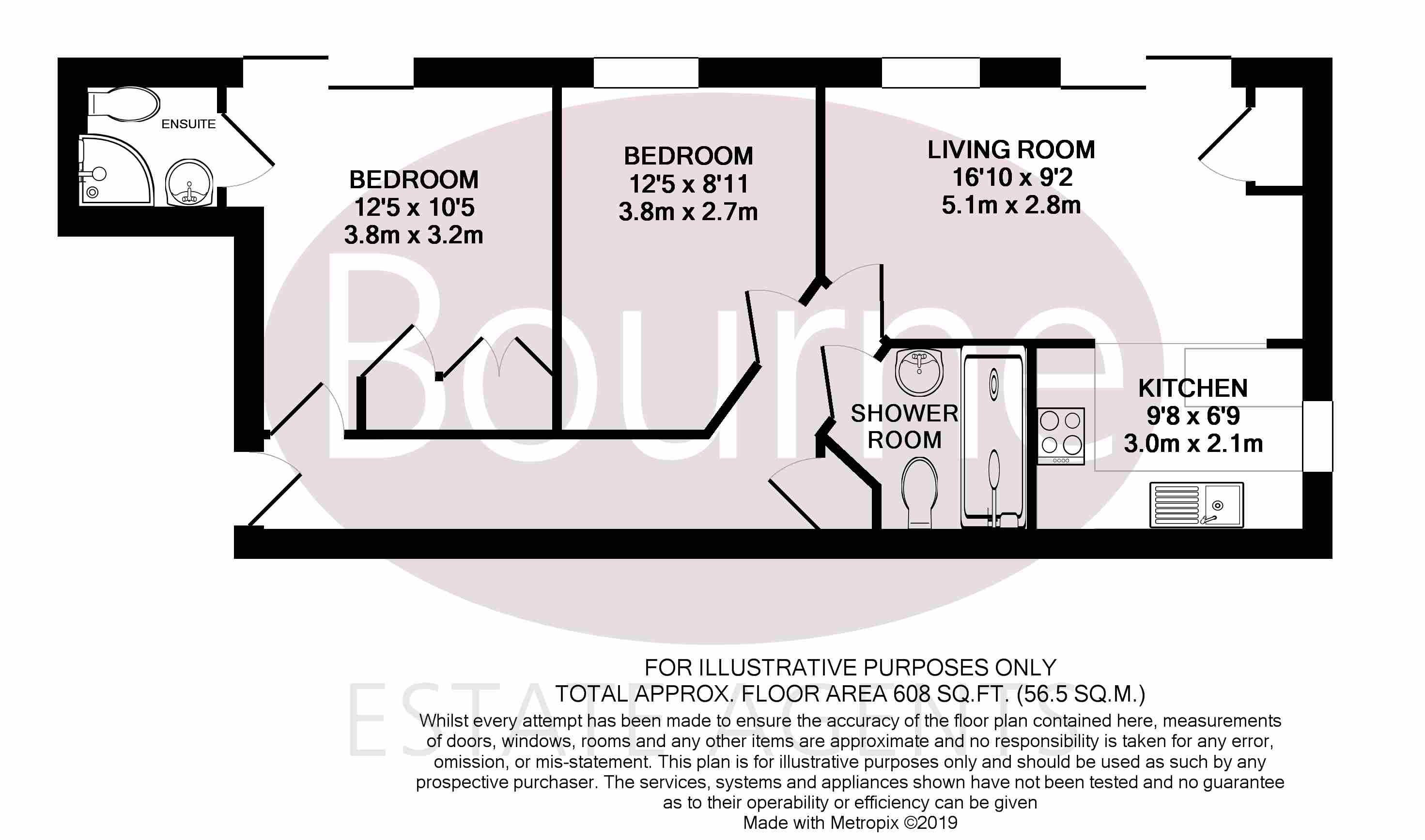 2 Bedrooms Flat for sale in Beaumont Court, Vicarage Hill, Alton, Hampshire GU34