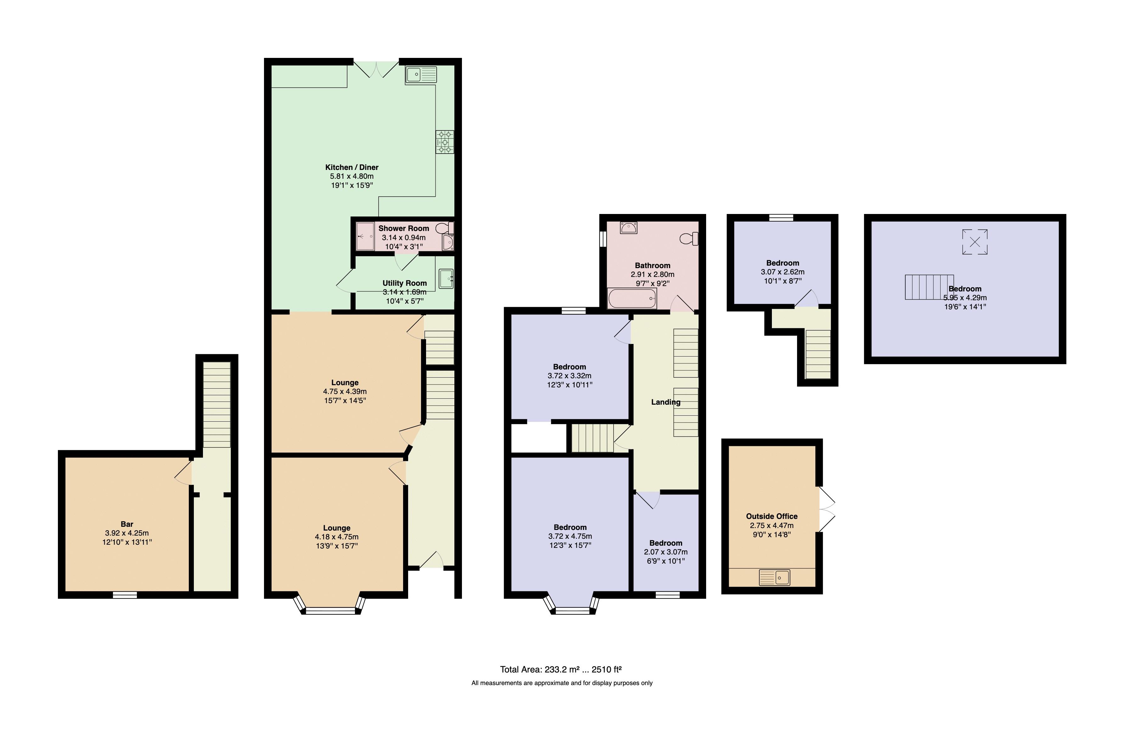 46, Hind Hill Street, Heywood floorplan