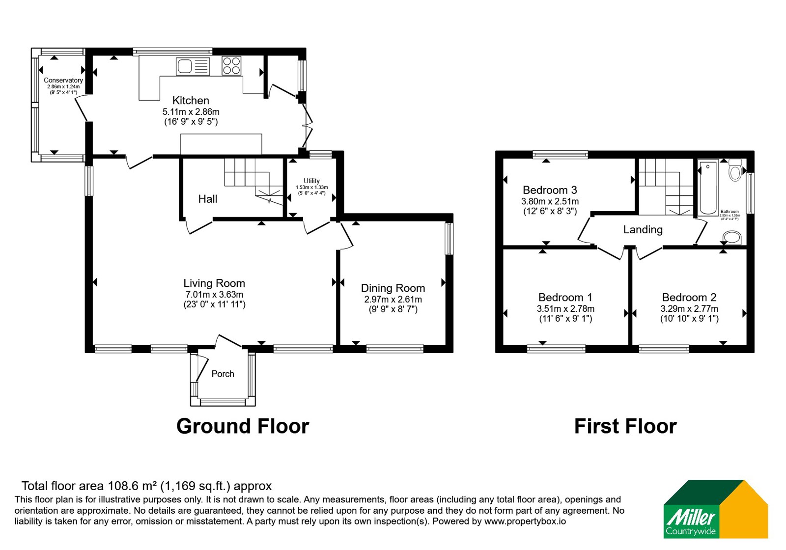 Chy An Mein,, Indian Queens, Cornwall floorplan