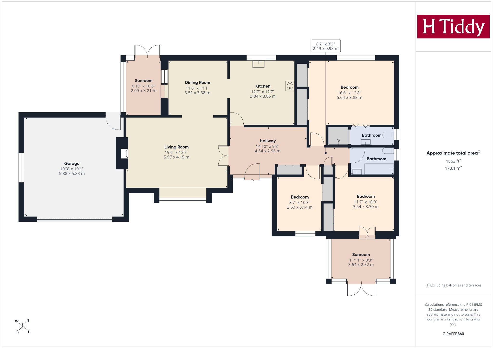 1 Alexander Court, Chute Lane, St. Austell floorplan