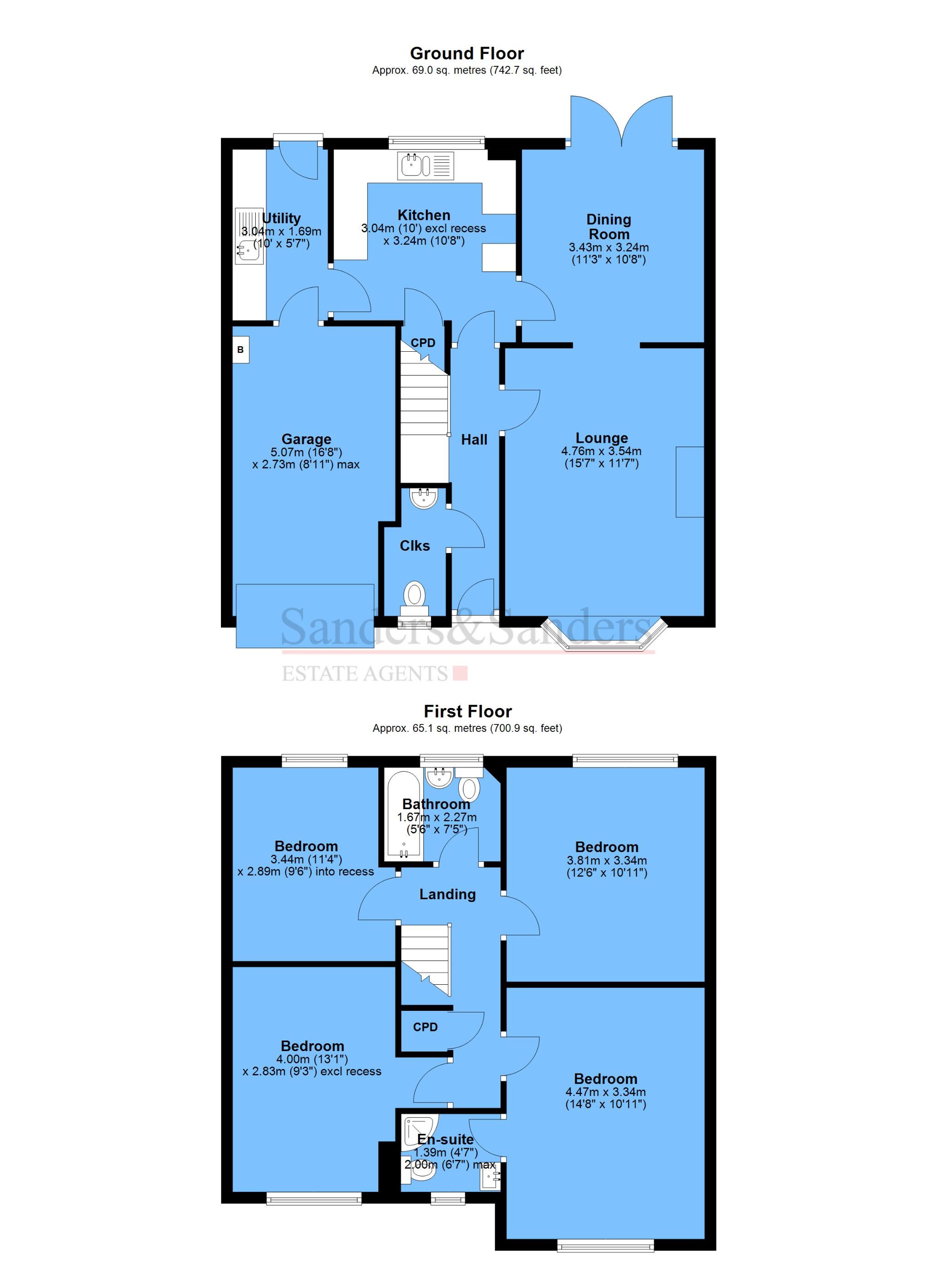 6 Victoria Way, Alcester floorplan