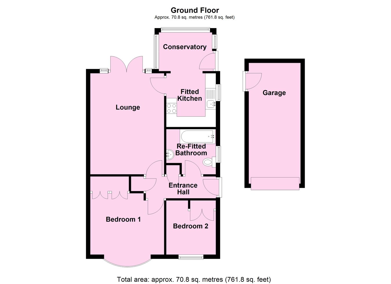 38, Hobby Close, LEICESTER floorplan
