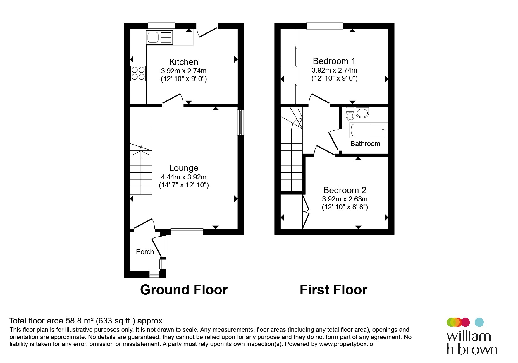 7, Church Close, Sheffield floorplan