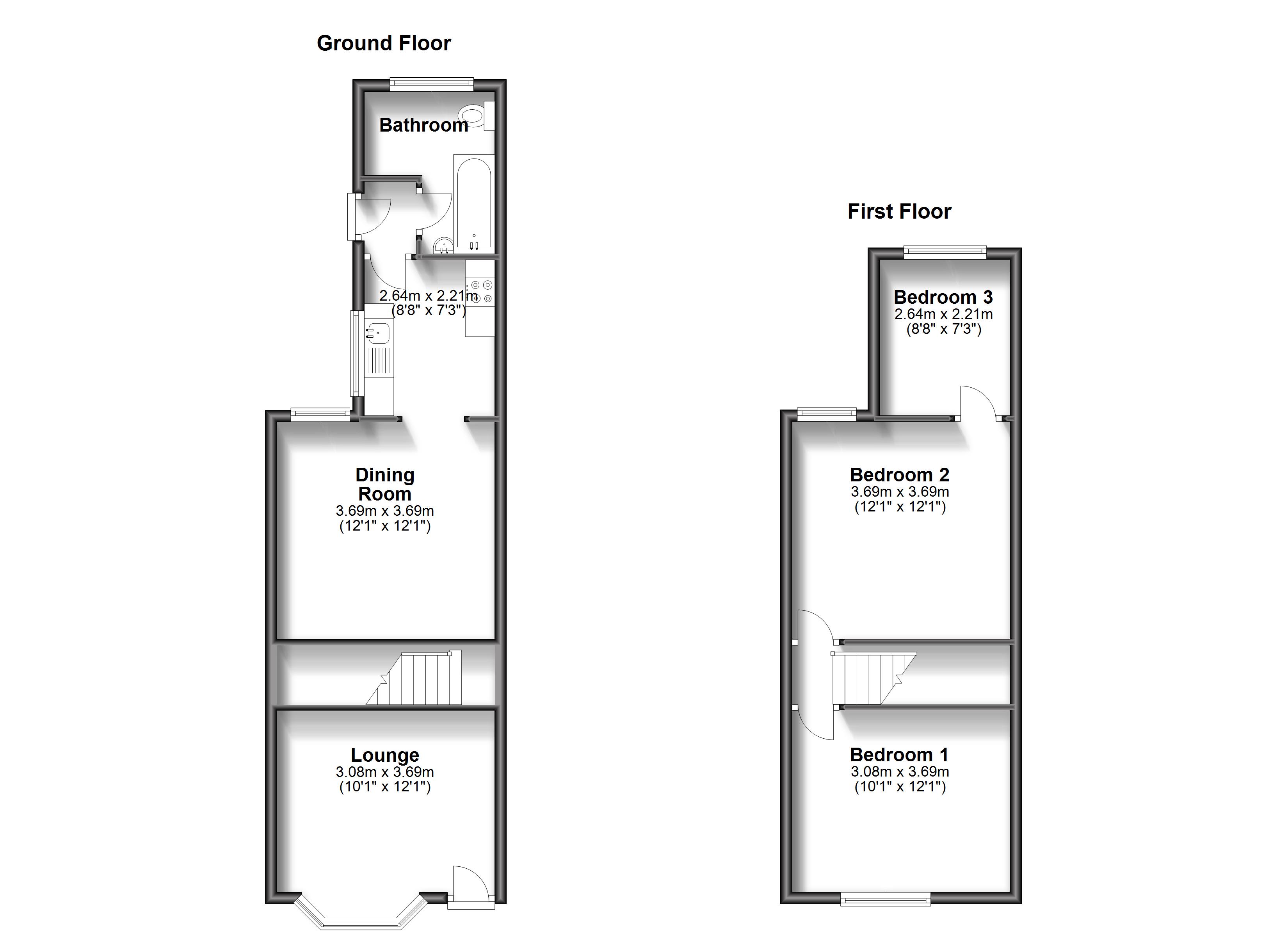Charter Street, Gillingham floorplan