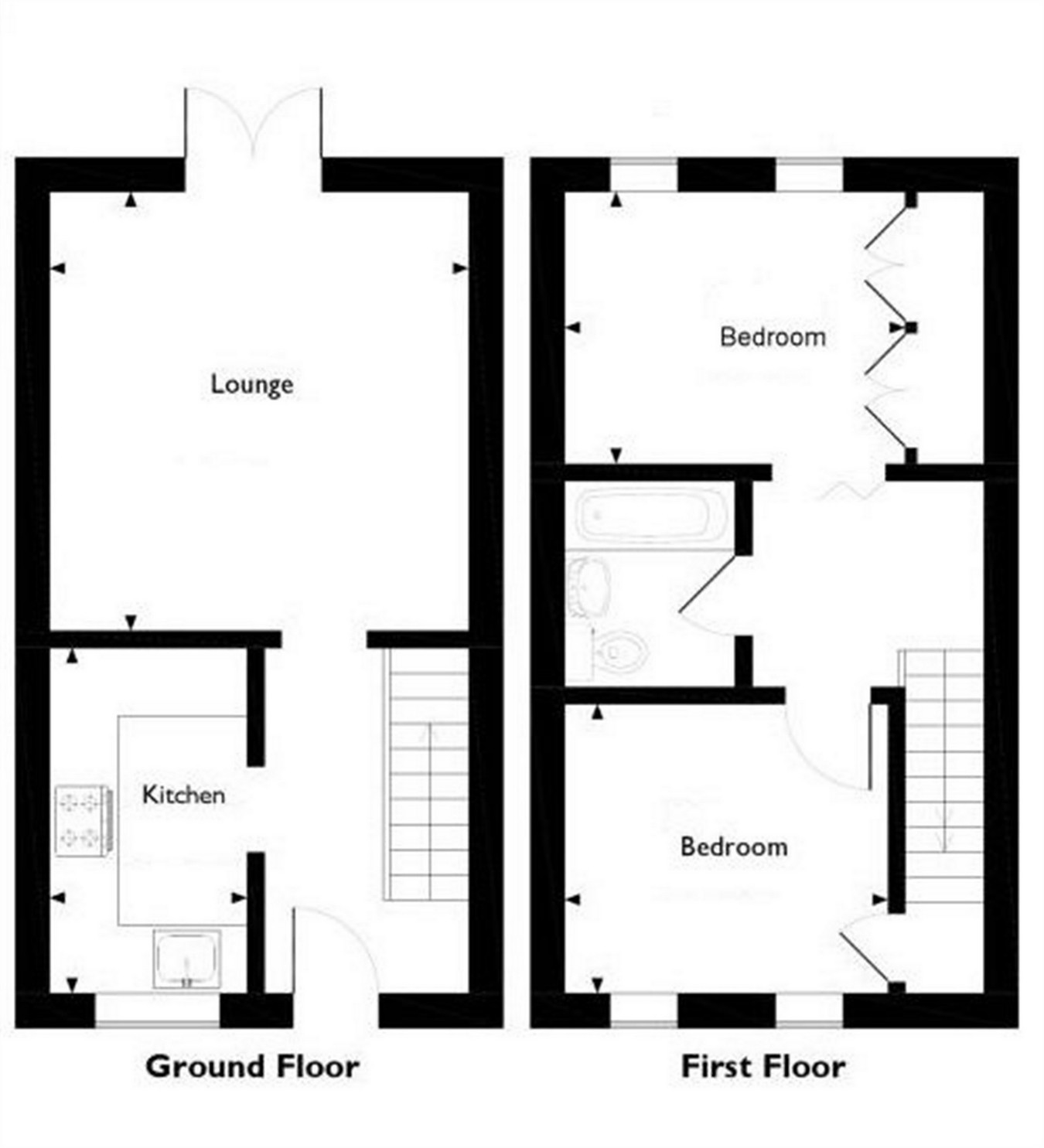 2 Bedrooms Terraced house for sale in Blacksmith Way, High Wych, Sawbridgeworth, Hertfordshire CM21