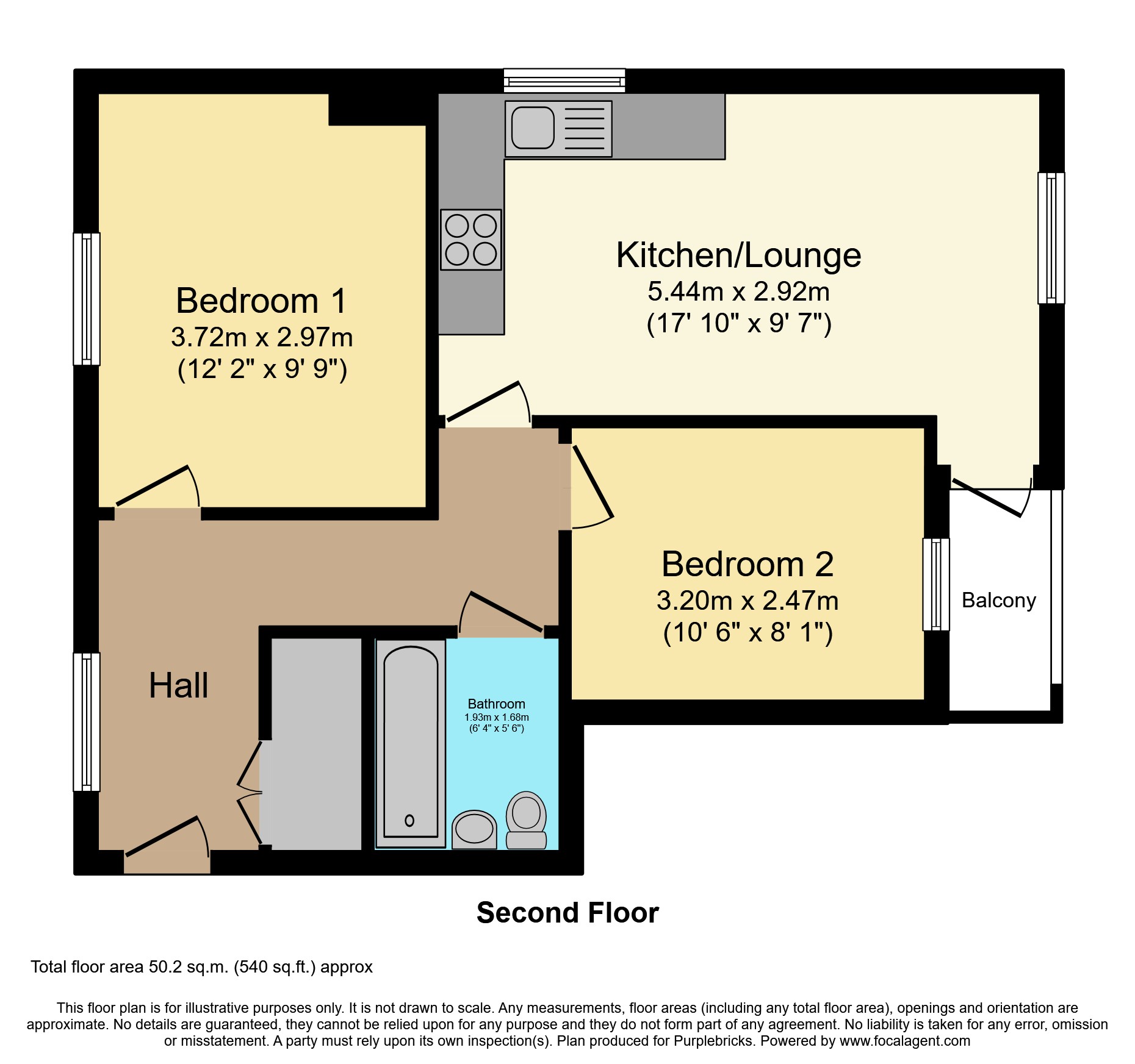 33, Bennetts Mill Close, Woodhall Spa floorplan