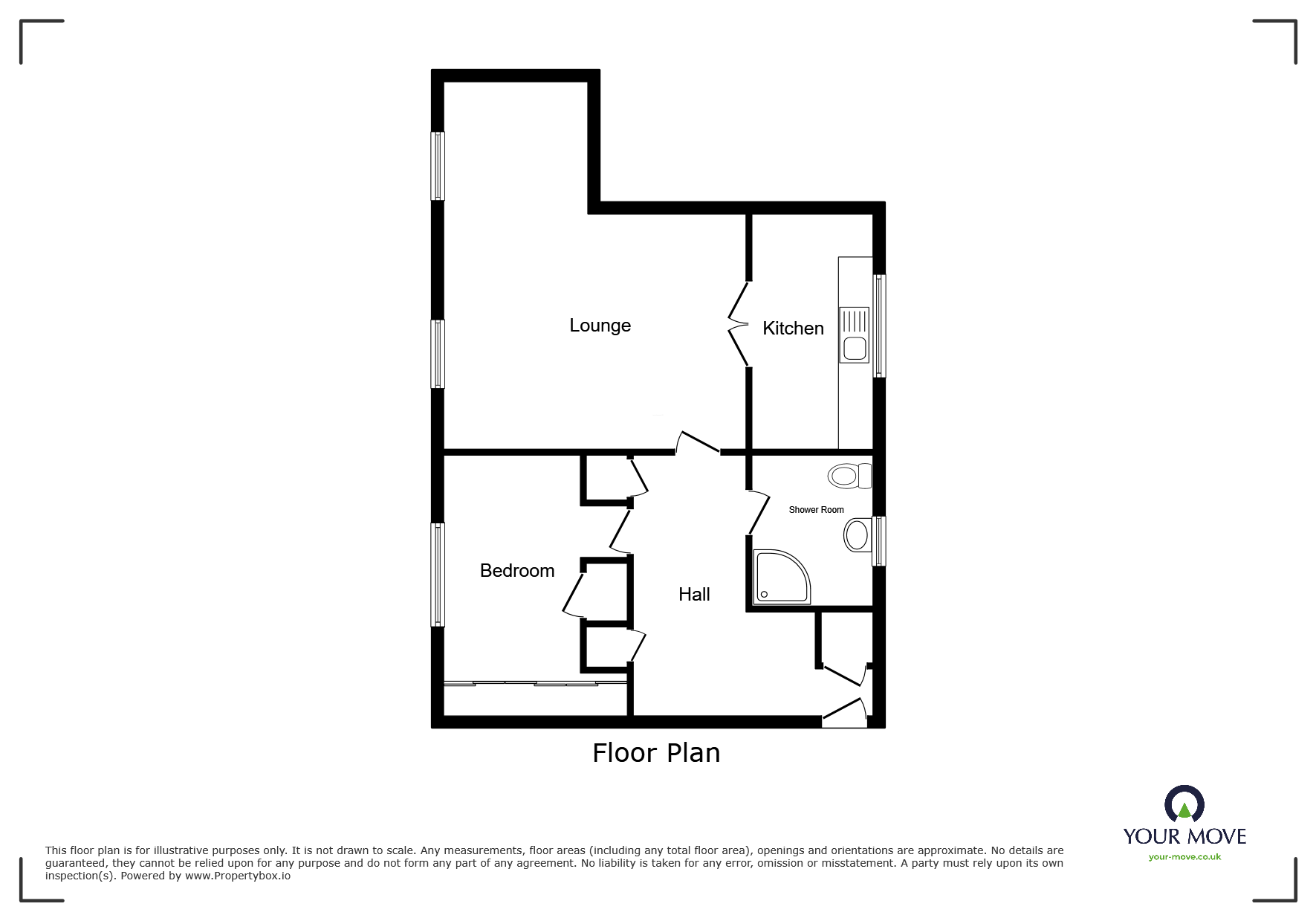 4 Dempster Court,, Church Street, Warwickshire floorplan