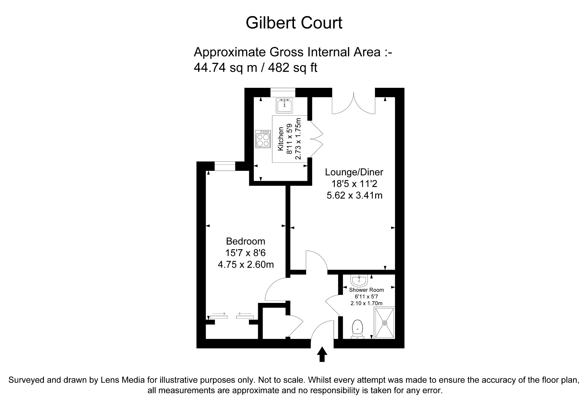 Apartment 24, Ellesmere Road, Warrington floorplan