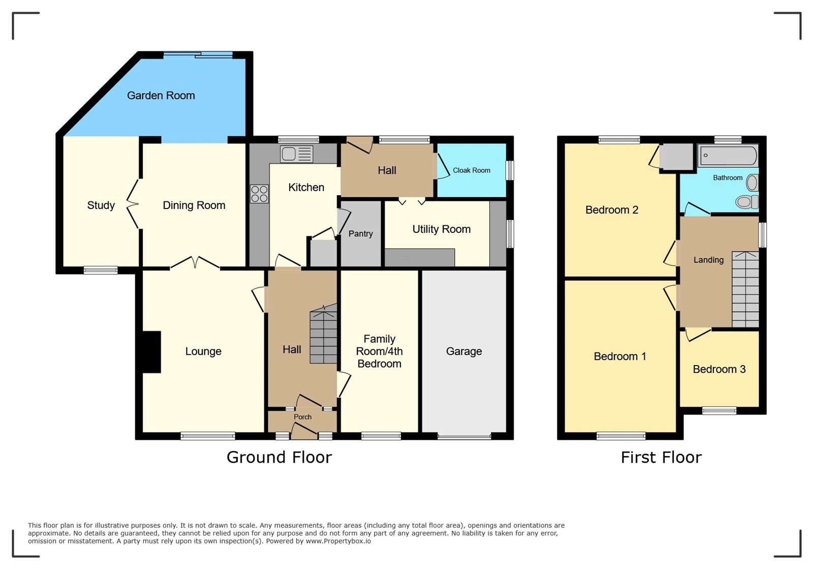7, Lime Grove, Spalding floorplan