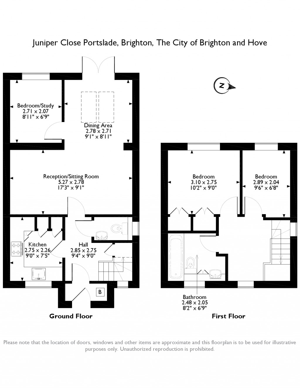 3 Bedrooms End terrace house for sale in Juniper Close, Portslade, Brighton BN41