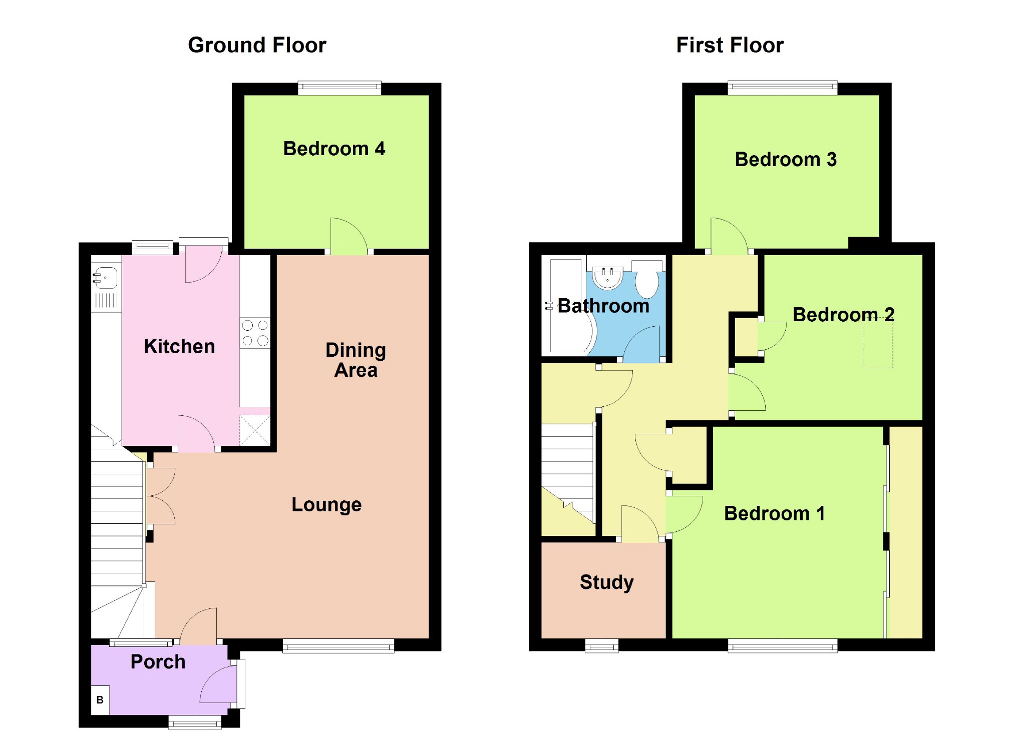 4 Bedrooms Terraced house for sale in 6, Cathel Square, Kingskettle, Fife KY15