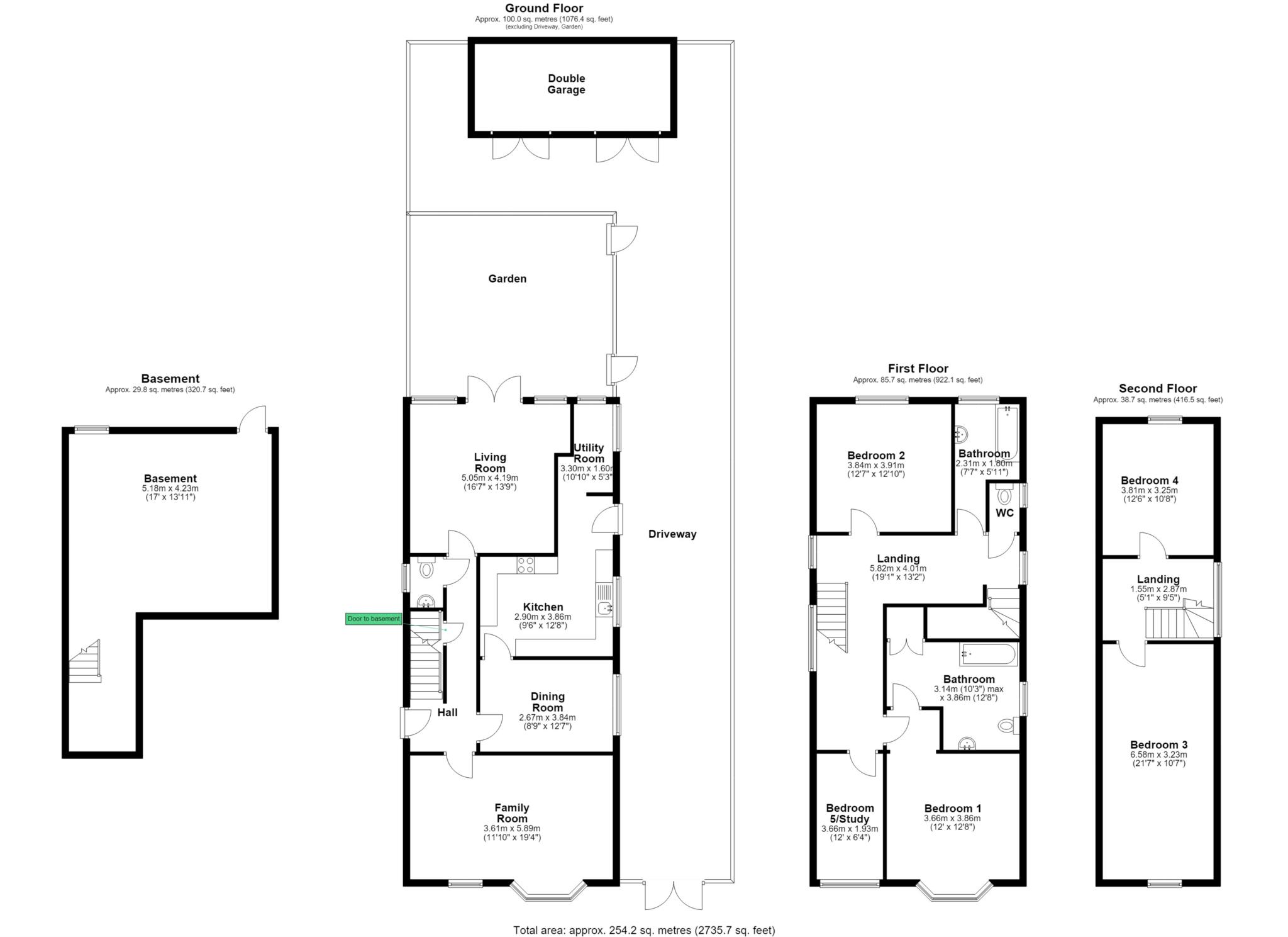 4, St Annes Road, Reading floorplan