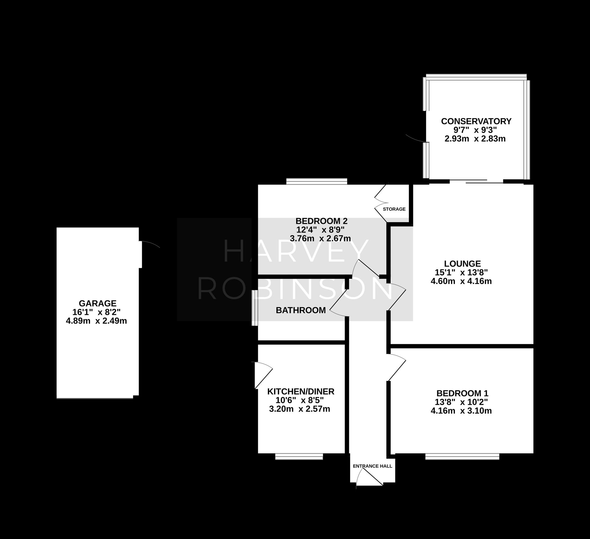7 Leechcroft, Huntingdon floorplan