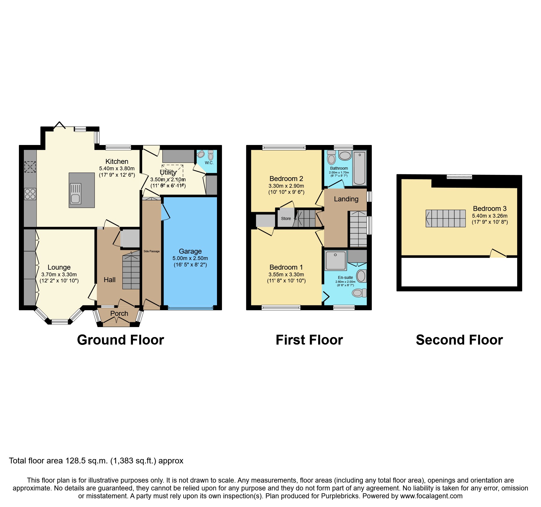 83, Wintersdale Road, Leicester floorplan