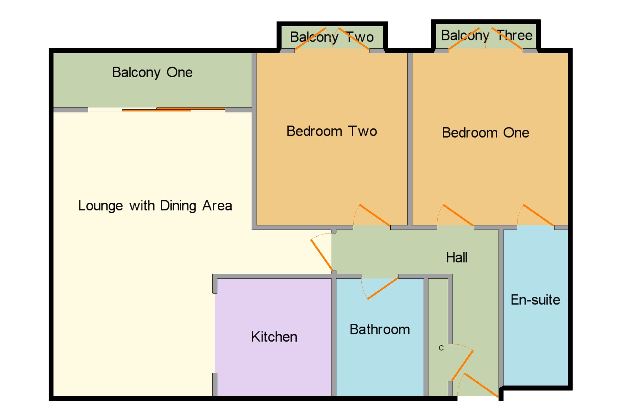 2 Bedrooms Flat for sale in Aston Court, Diglis, Worcester, Worcestershire WR5