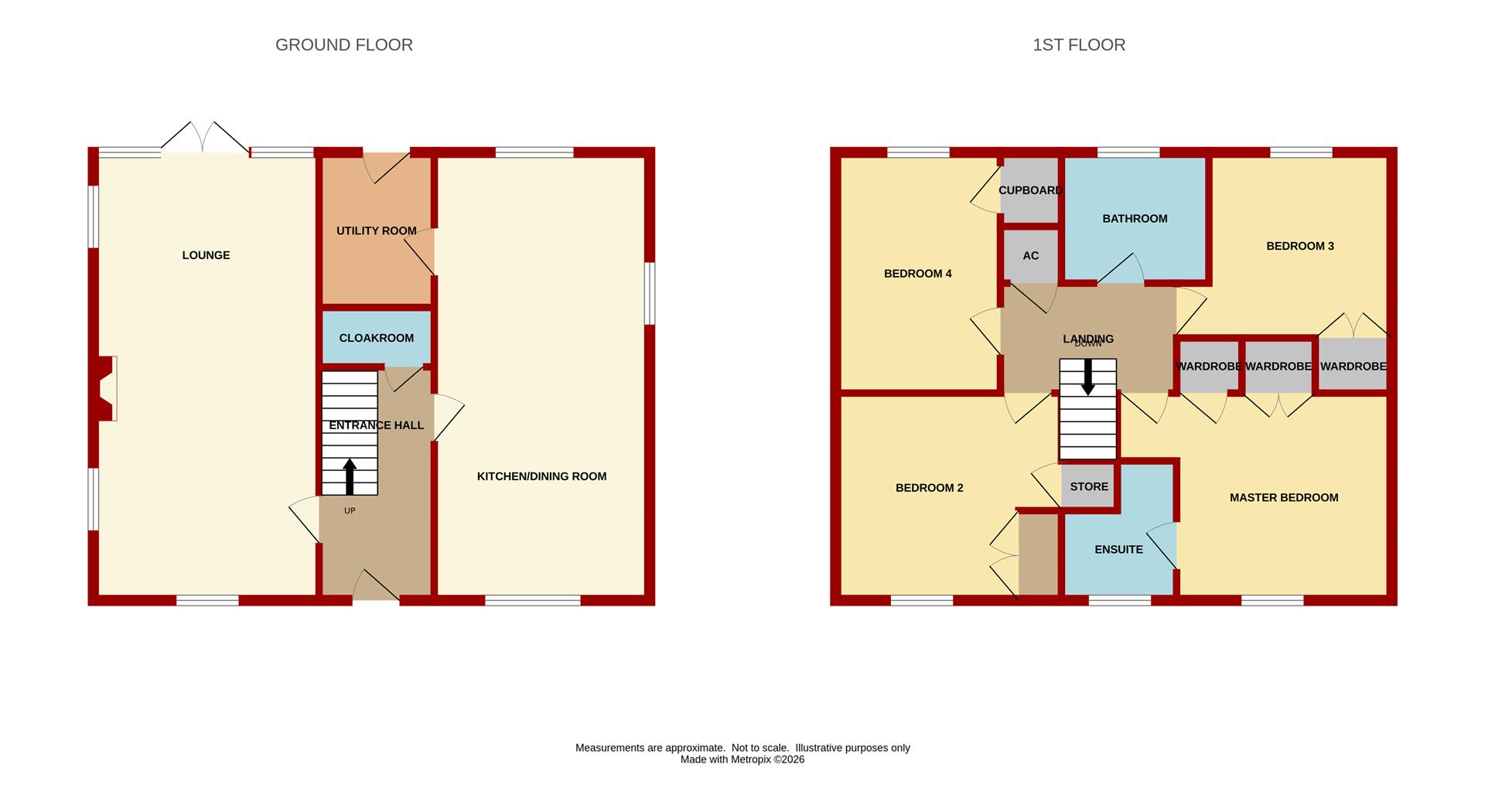 Meadow View, 3 The Vines, Redmarley floorplan