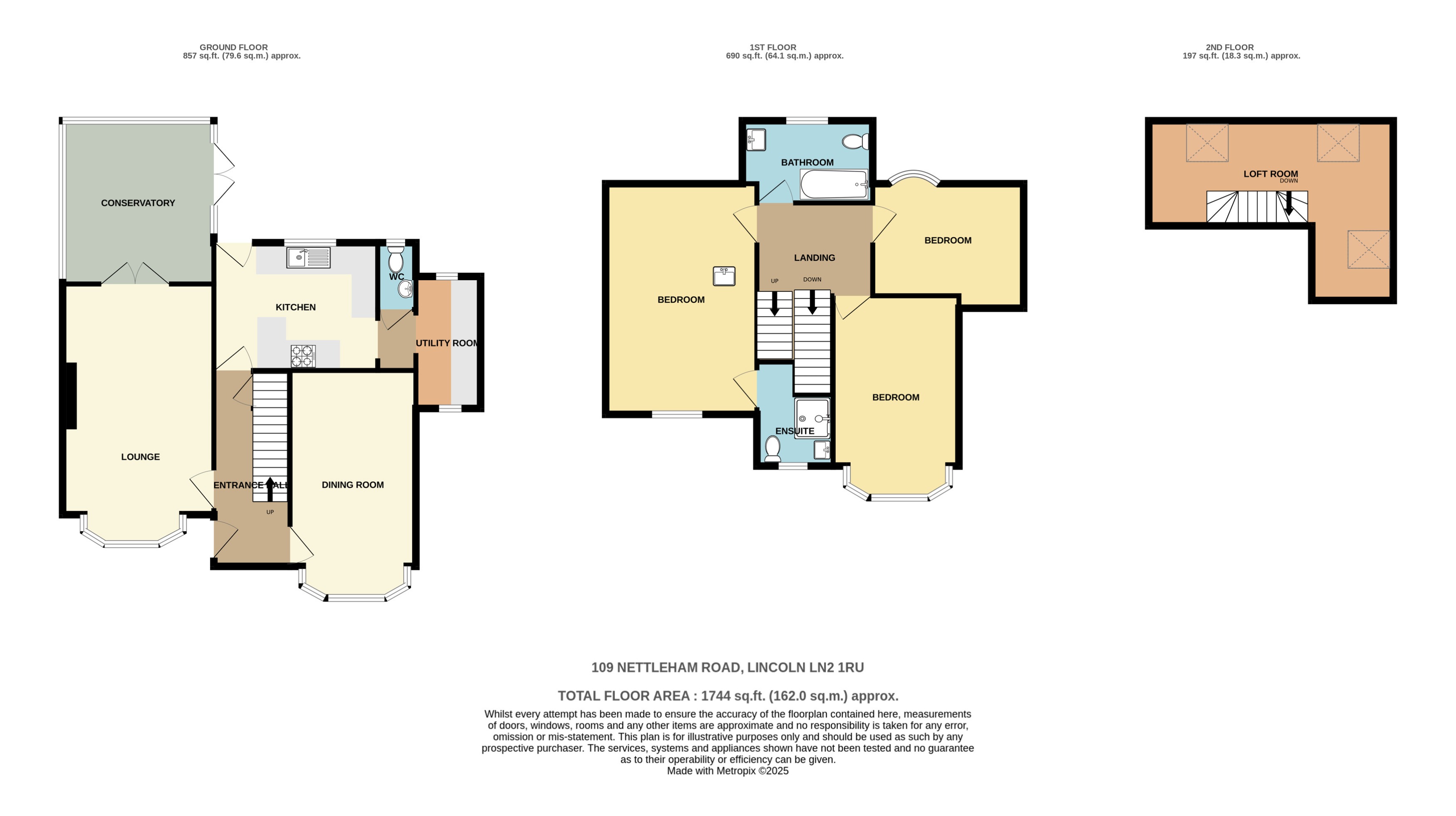 109, Nettleham Road, Lincoln floorplan