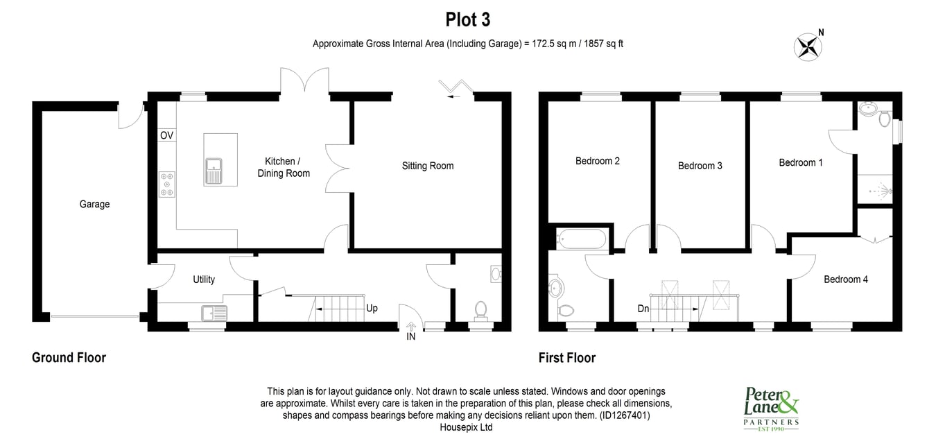 Chestnuts, Manor Farm, Huntingdon floorplan