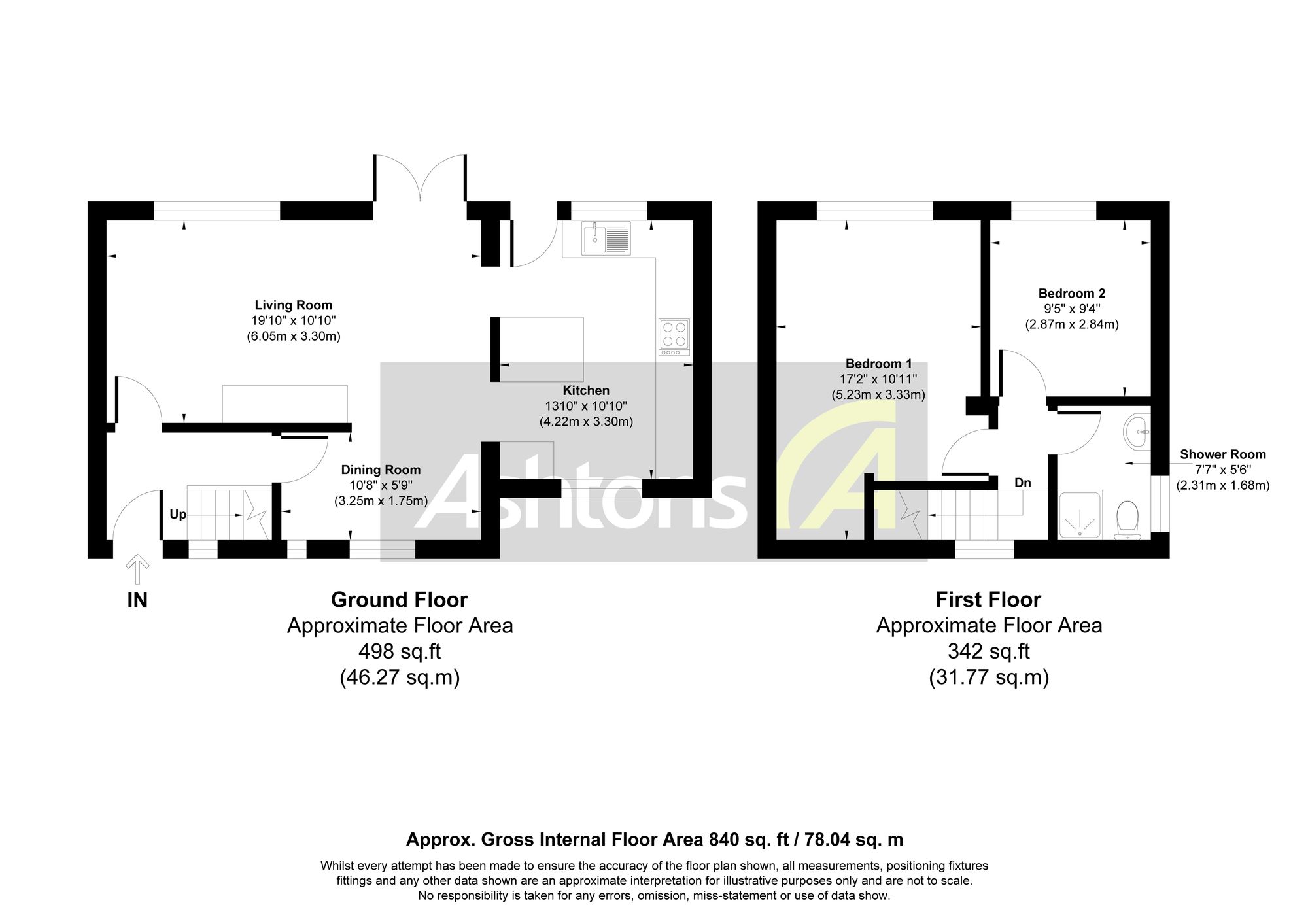 52 Clayton Crescent, Runcorn floorplan