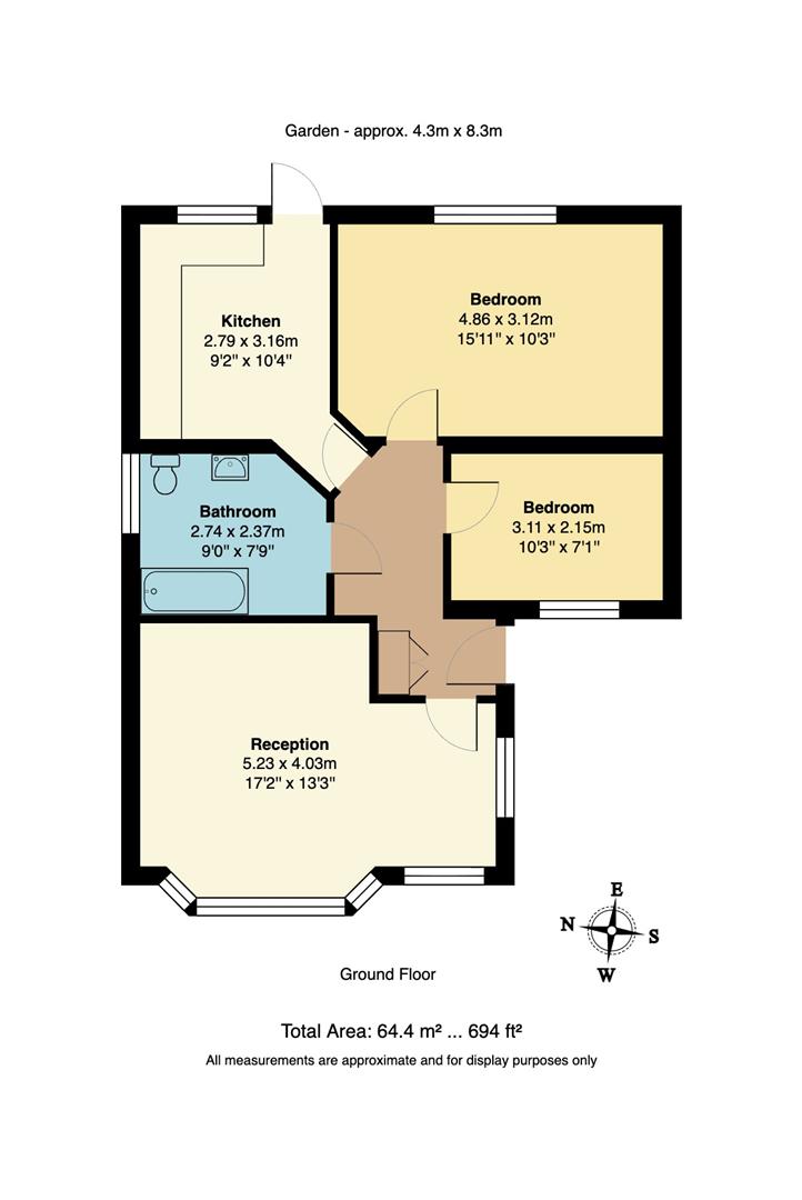 68, Castleton Road, Walthamstow floorplan