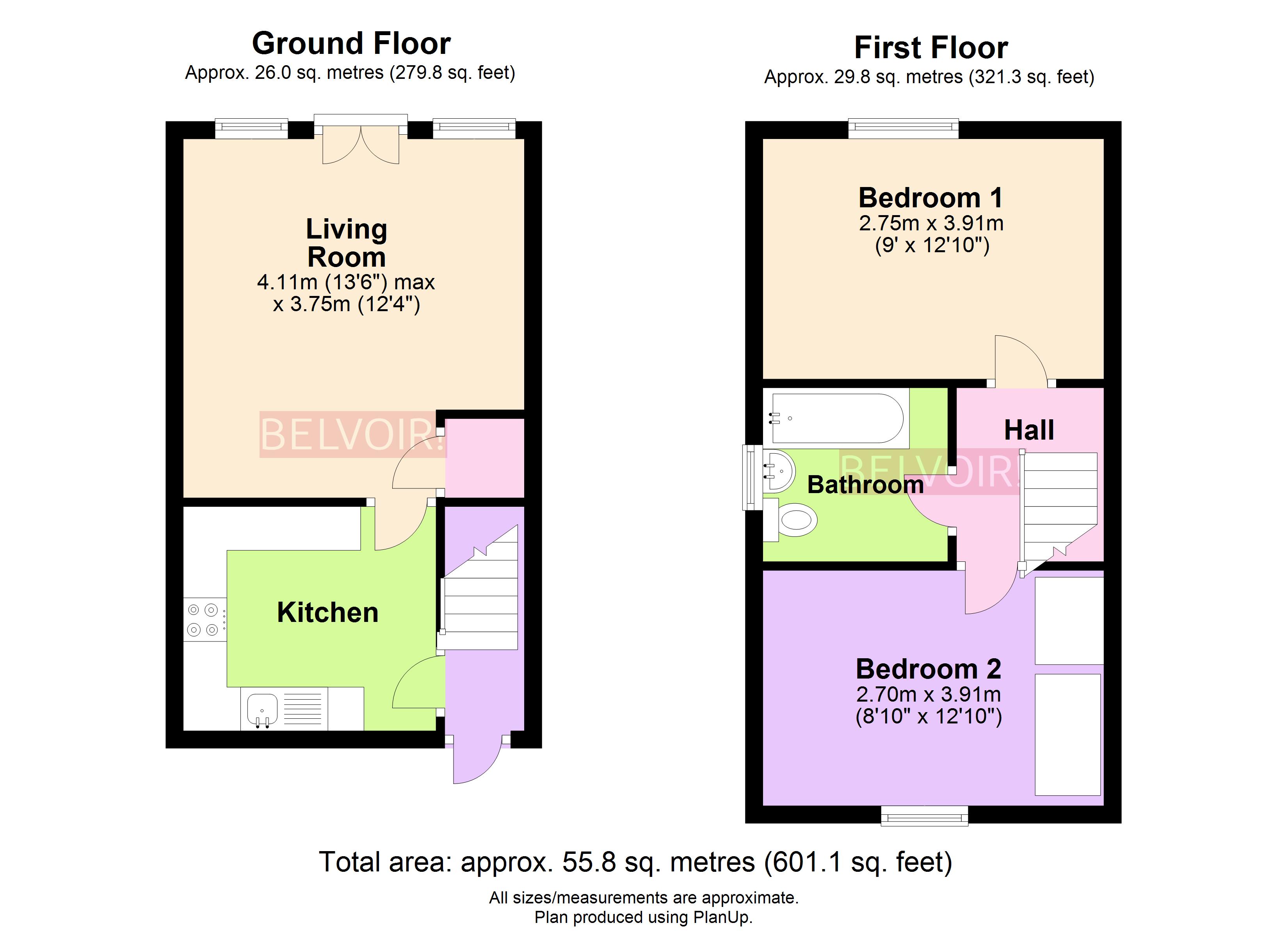 2 Bedrooms Semi-detached house to rent in Hales Orchard, St Johns, Worcester WR2