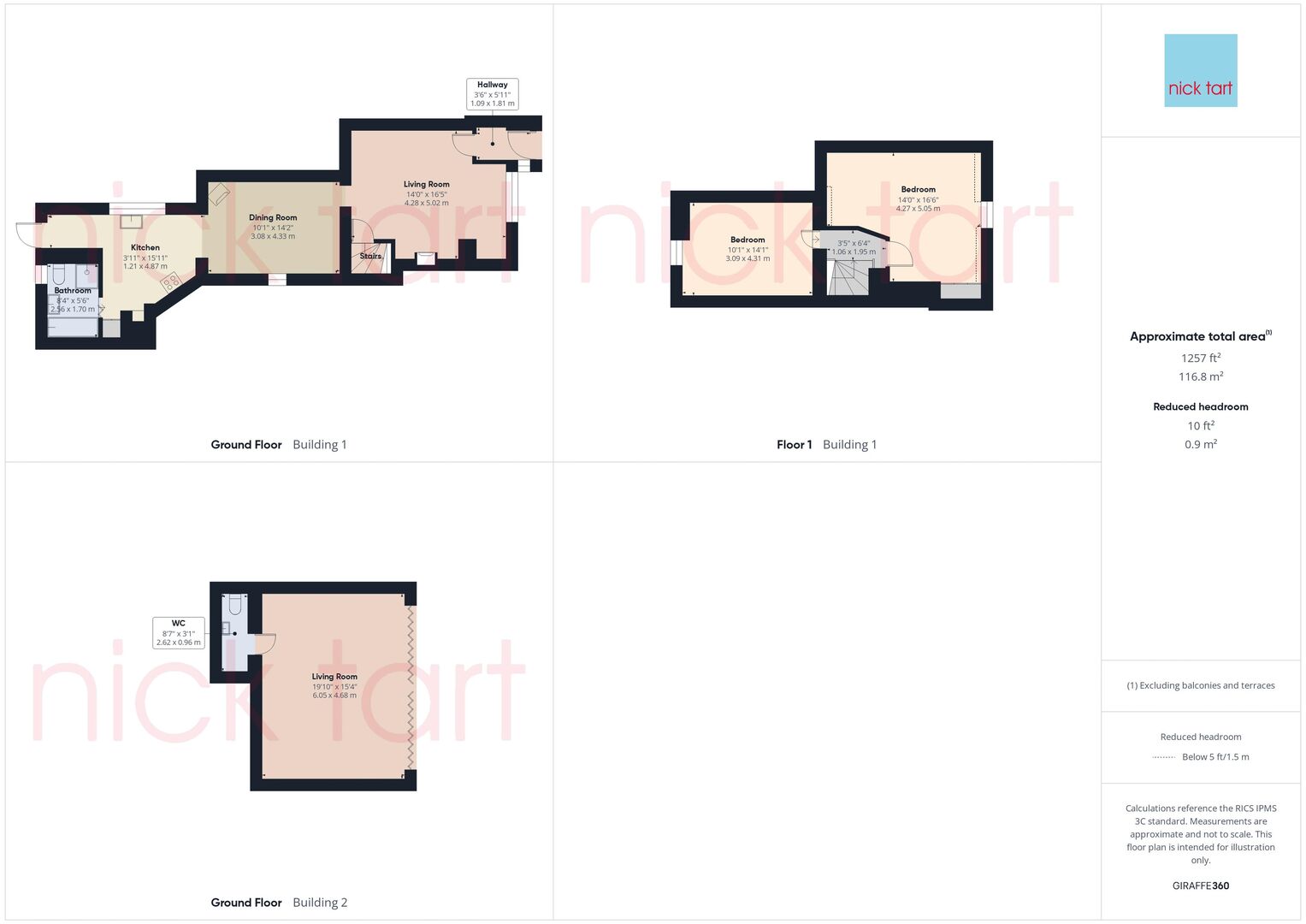 48, The Cottage, Beckbury, Shifnal, Shropshire. floorplan